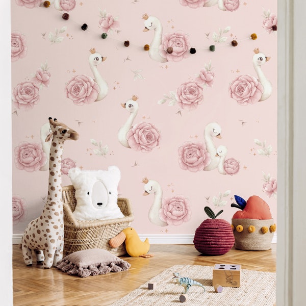 Peony Swan - pink