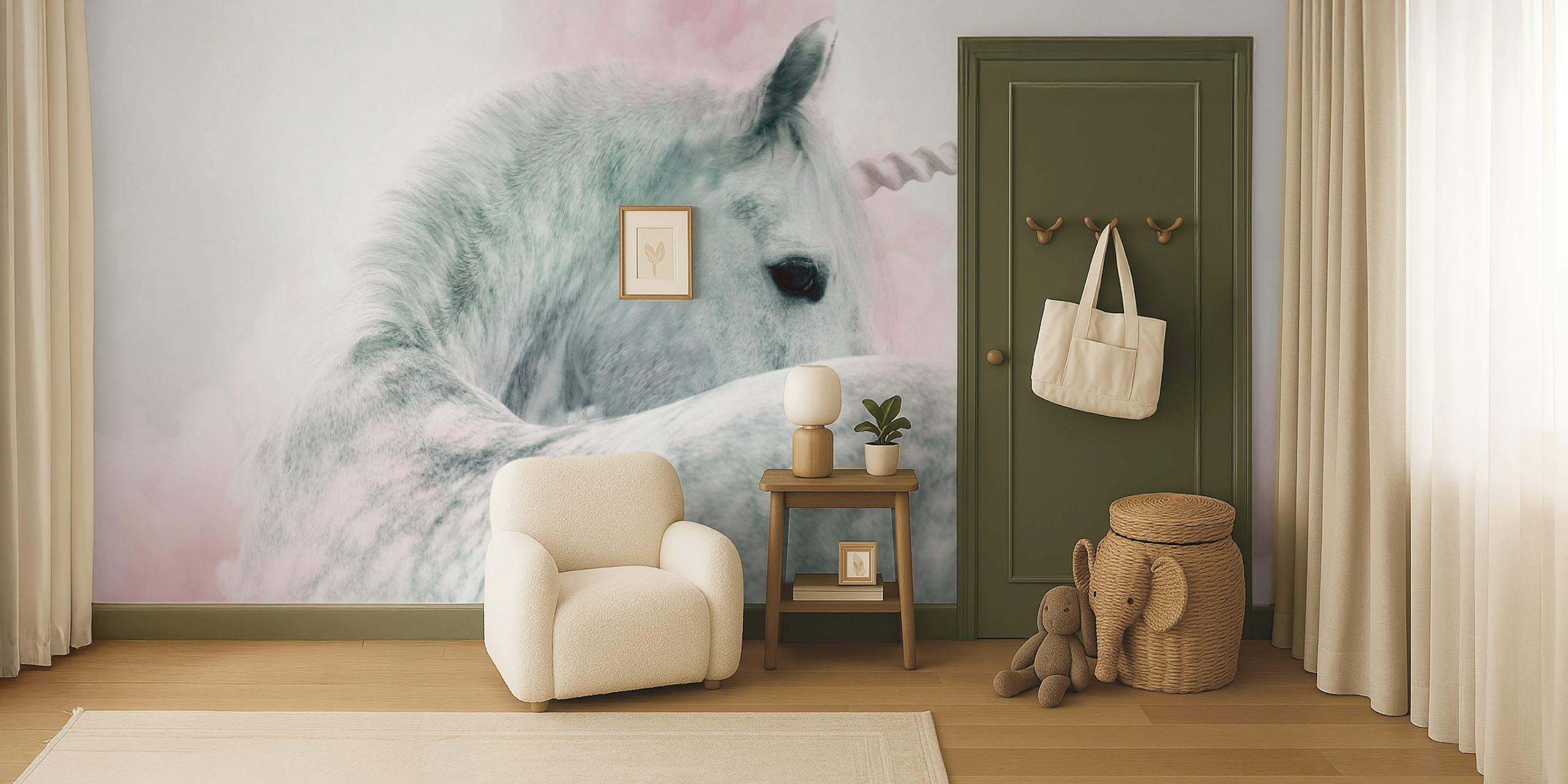 Tapeta Mystic Unicorn u sobi