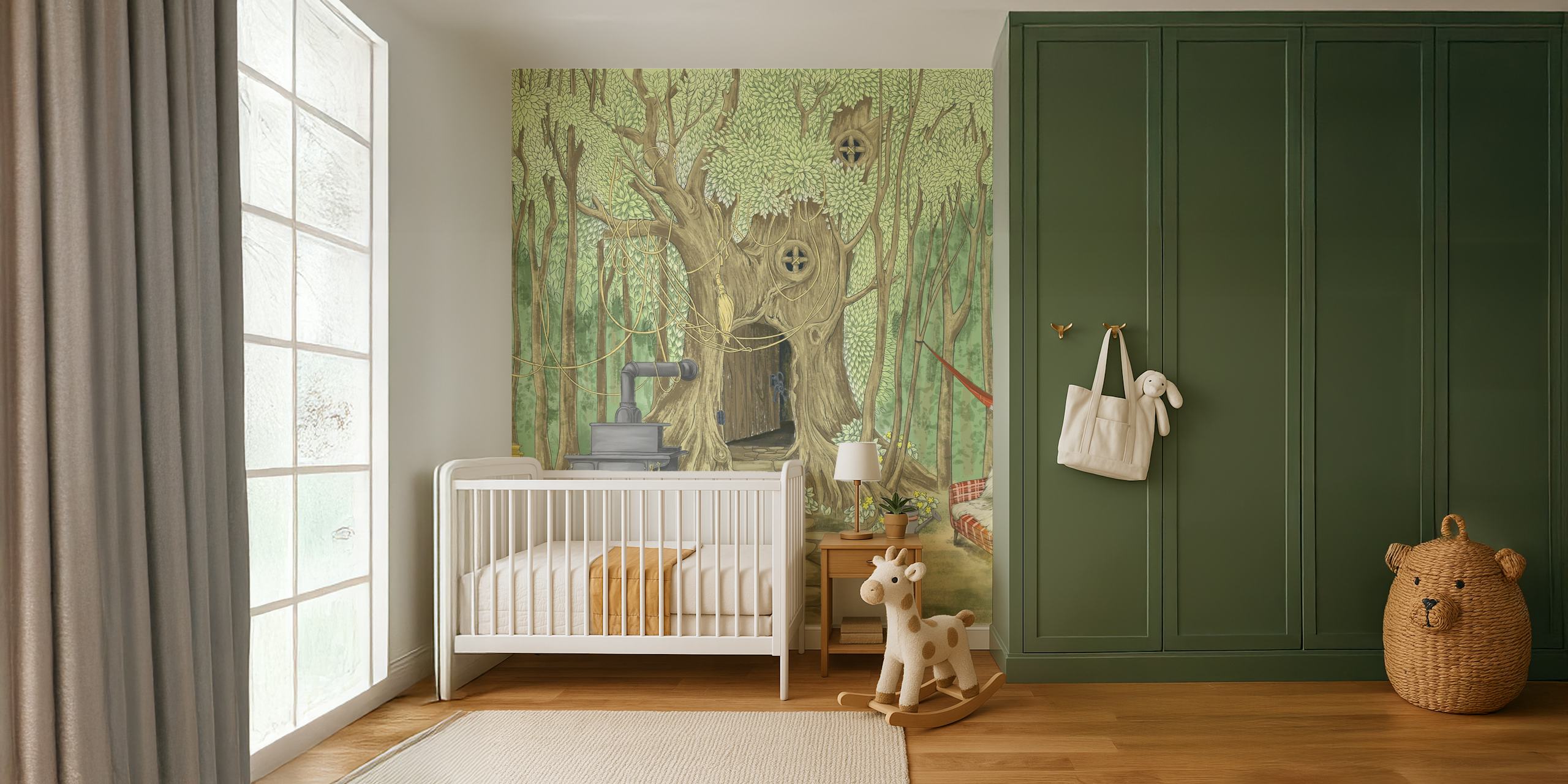 Imaginative Forest Adventure tapeta w pokoju