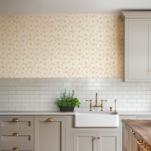 Field of Flowers | Soft Neutral White & Beige