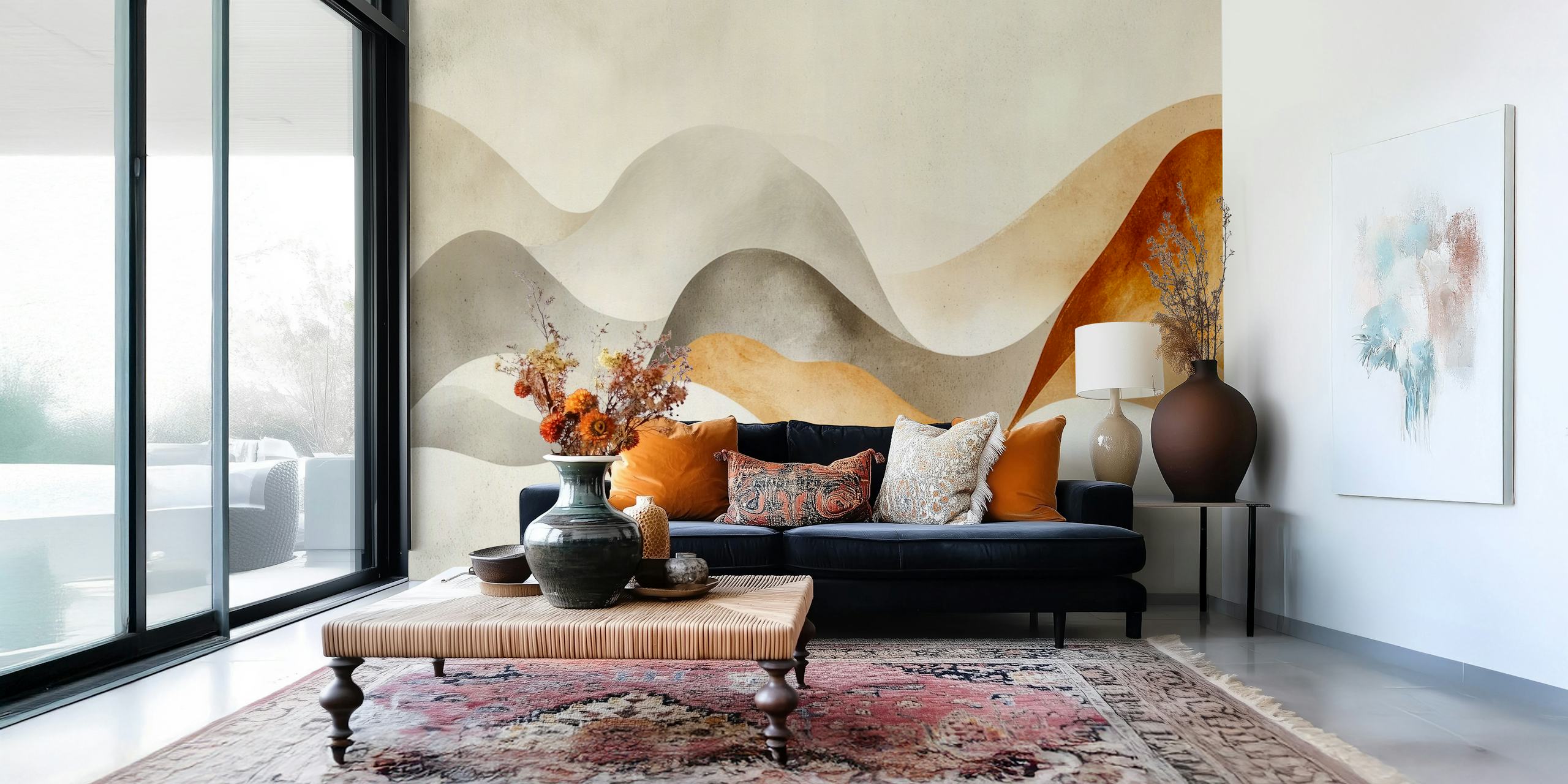 Tapeta Abstract Sand Dunes u sobi