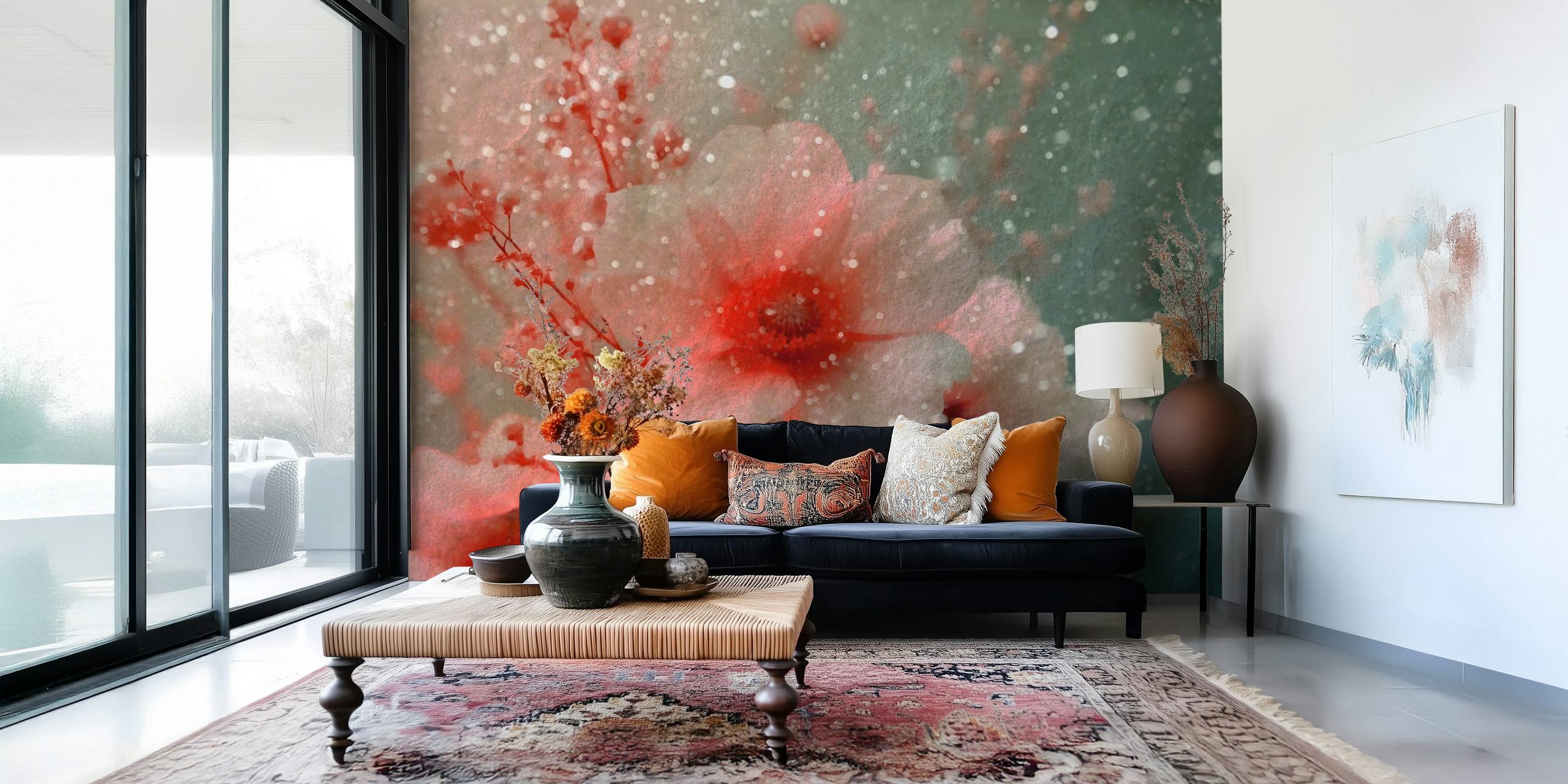 Underwater Wildflower Dream ταπετσαρία στο δωμάτιο