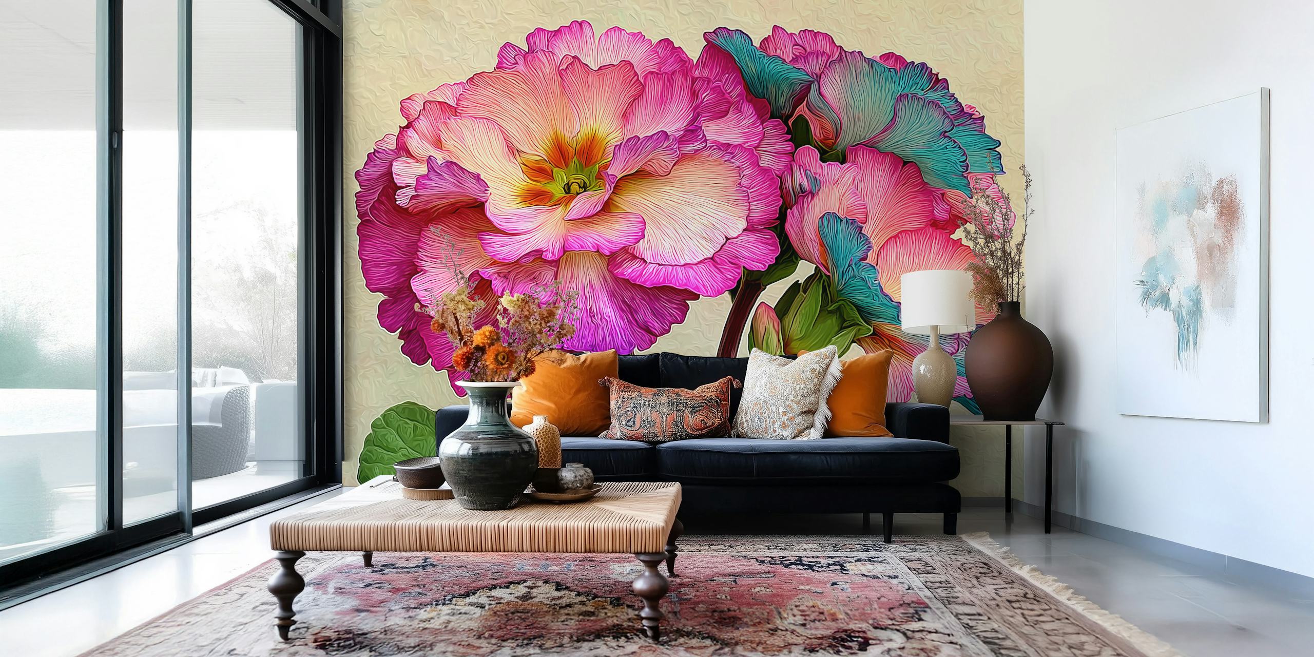 Σχέδιο ταπετσαρίας Primula Bloom Serenity