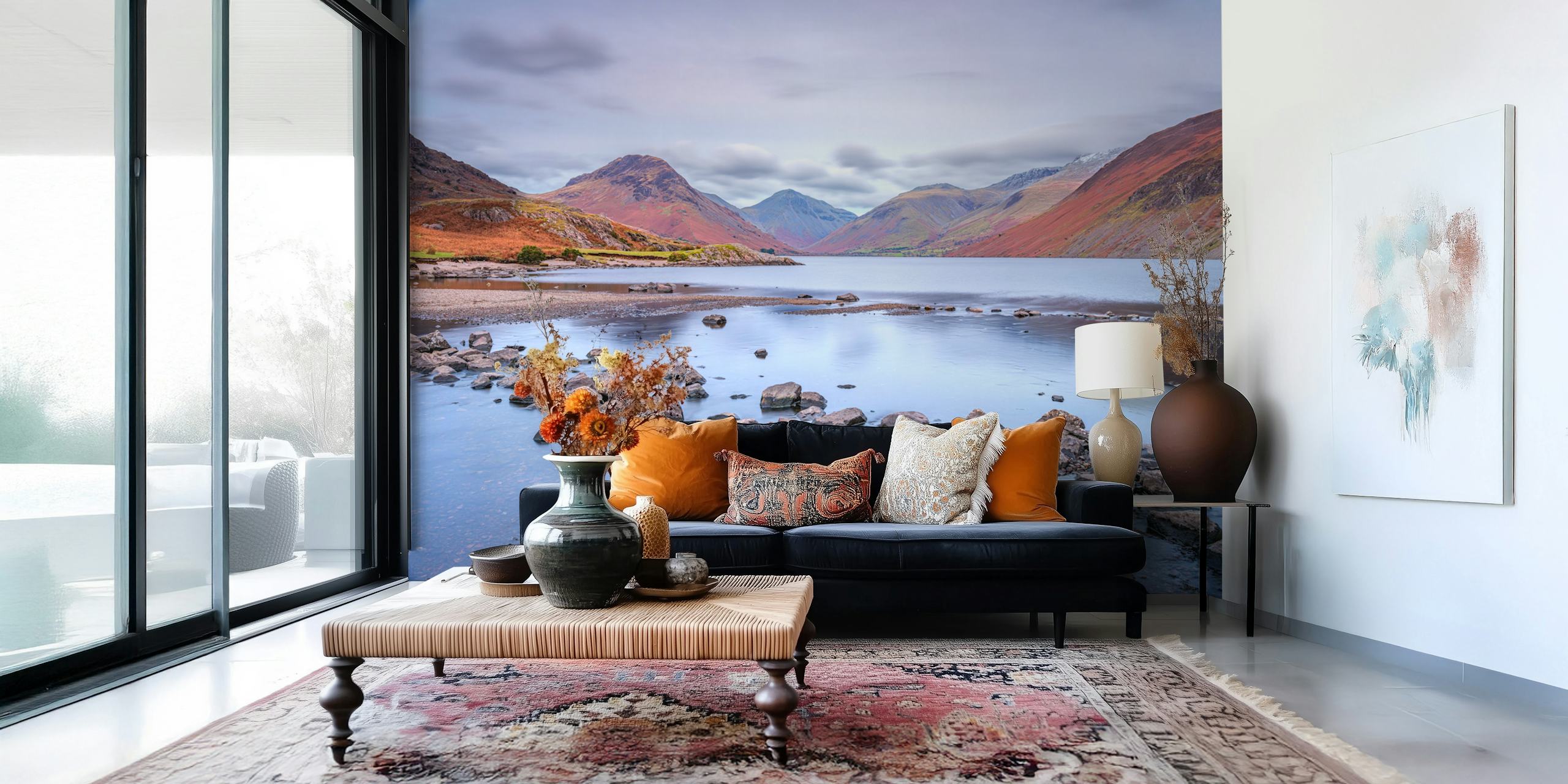 Wast Water Serenity wallpaper in a room