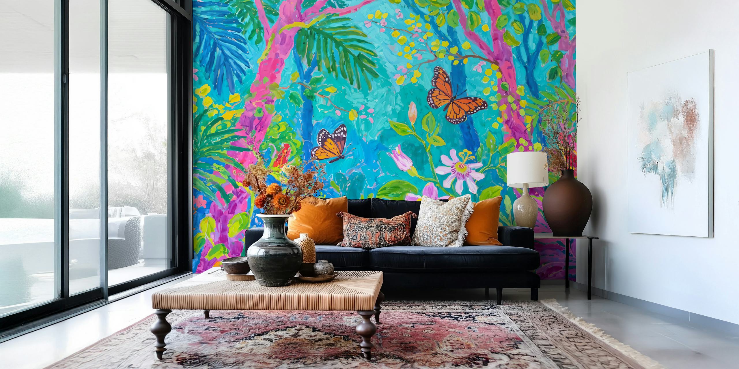 Tropical Forest Dreams tapeta v živém pokoji
