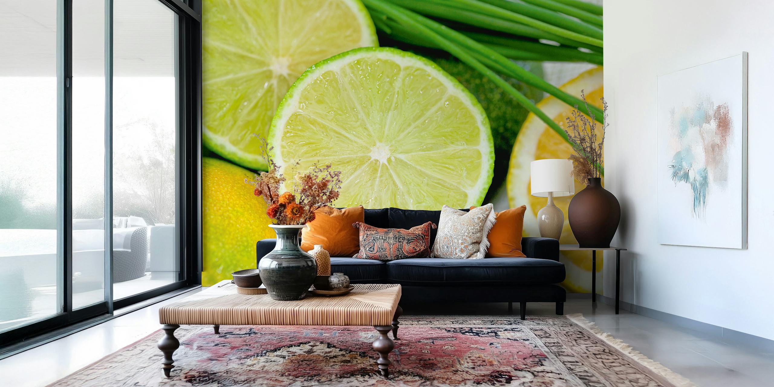 Lemon Fresh Still Life tapeta w pokoju
