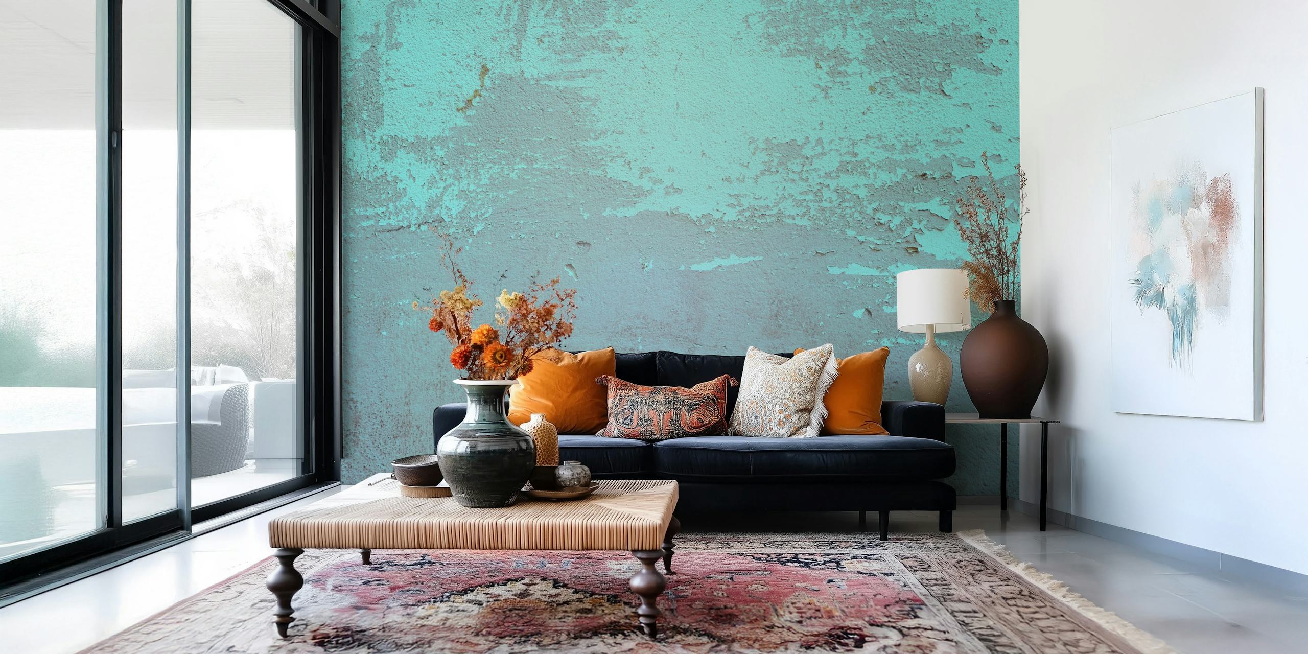 Cuba wall texture wallpaper design
