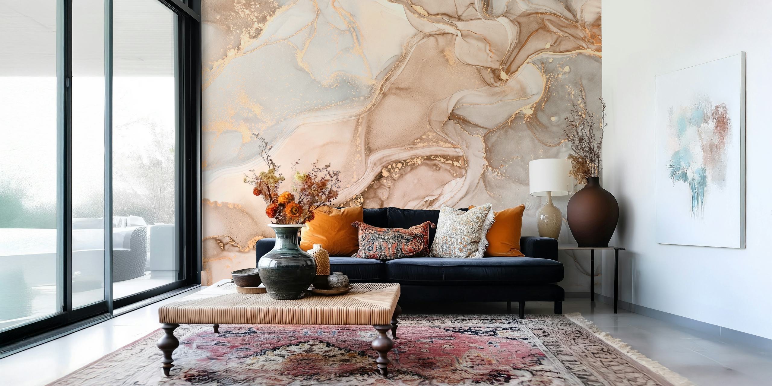 Návrh Surface Wall Murals v místnosti