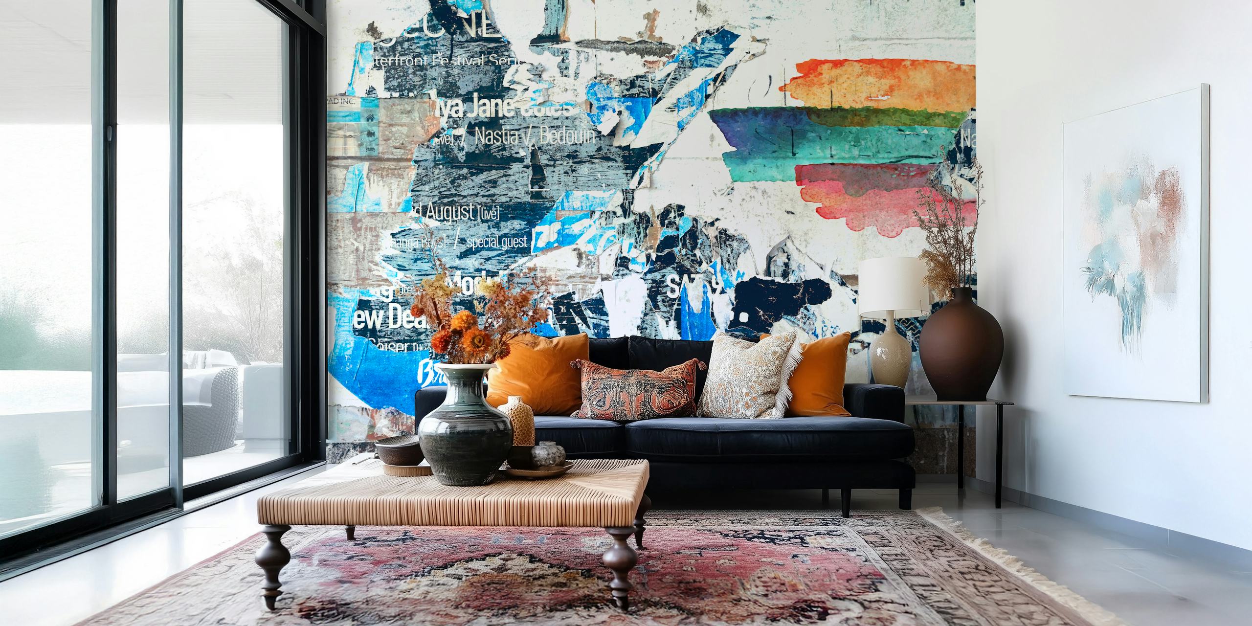 Brooklyn Blight wallpaper in a room