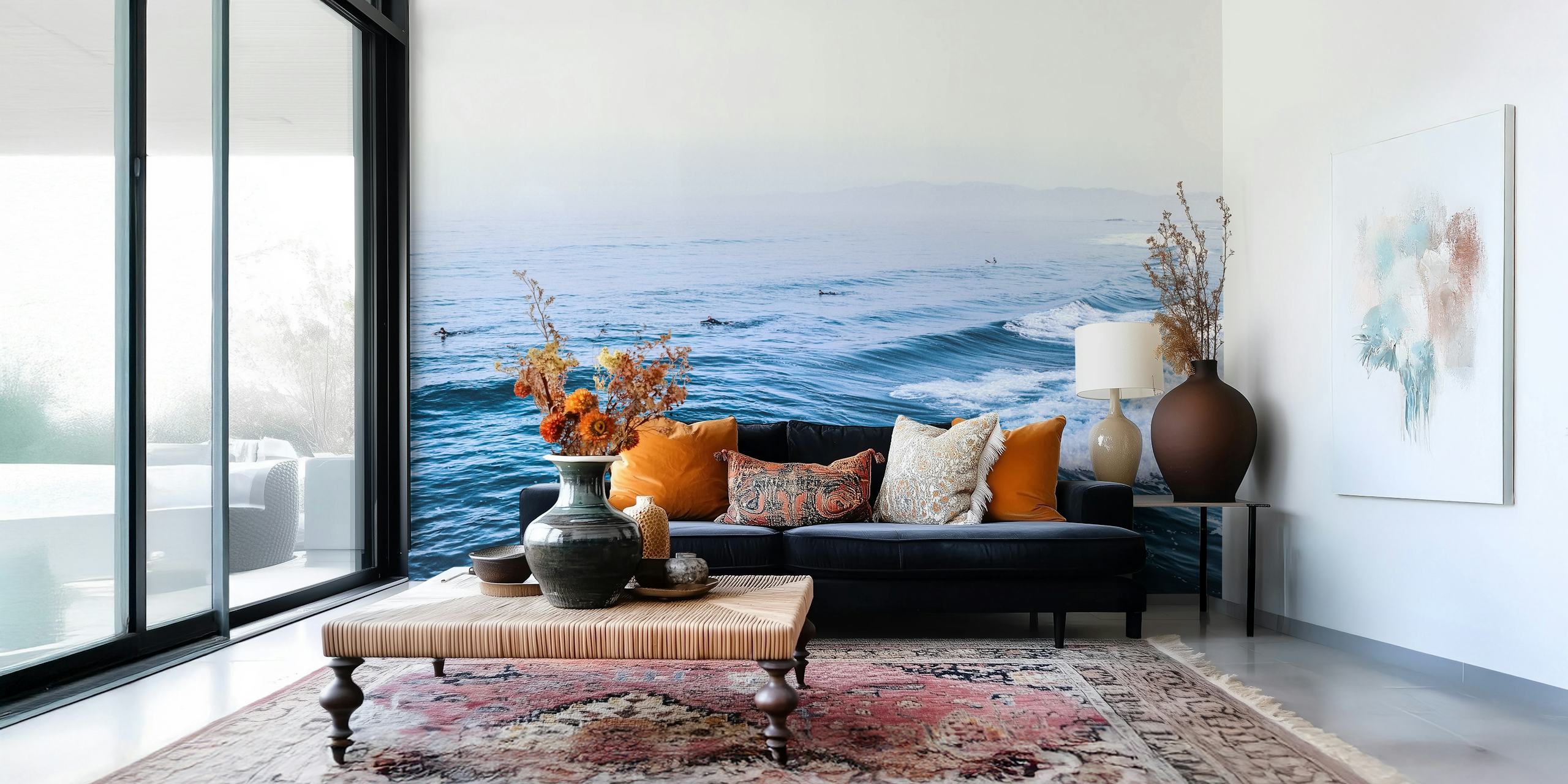 California Vibes I wallpaper featuring ocean waves