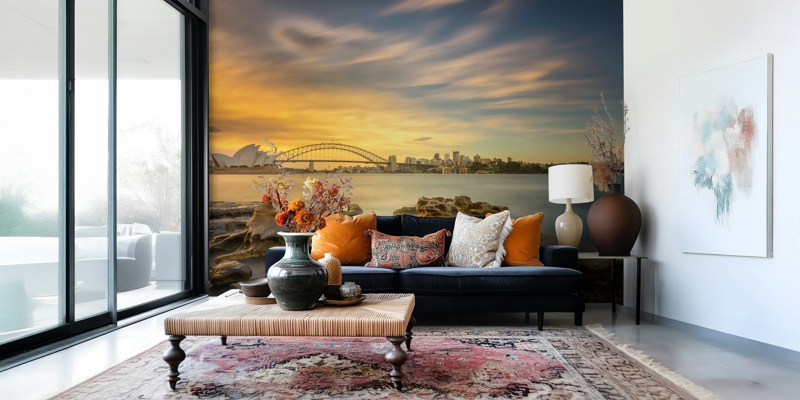 Ταπετσαρία Sydney Oprea House Sunset σε ένα δωμάτιο