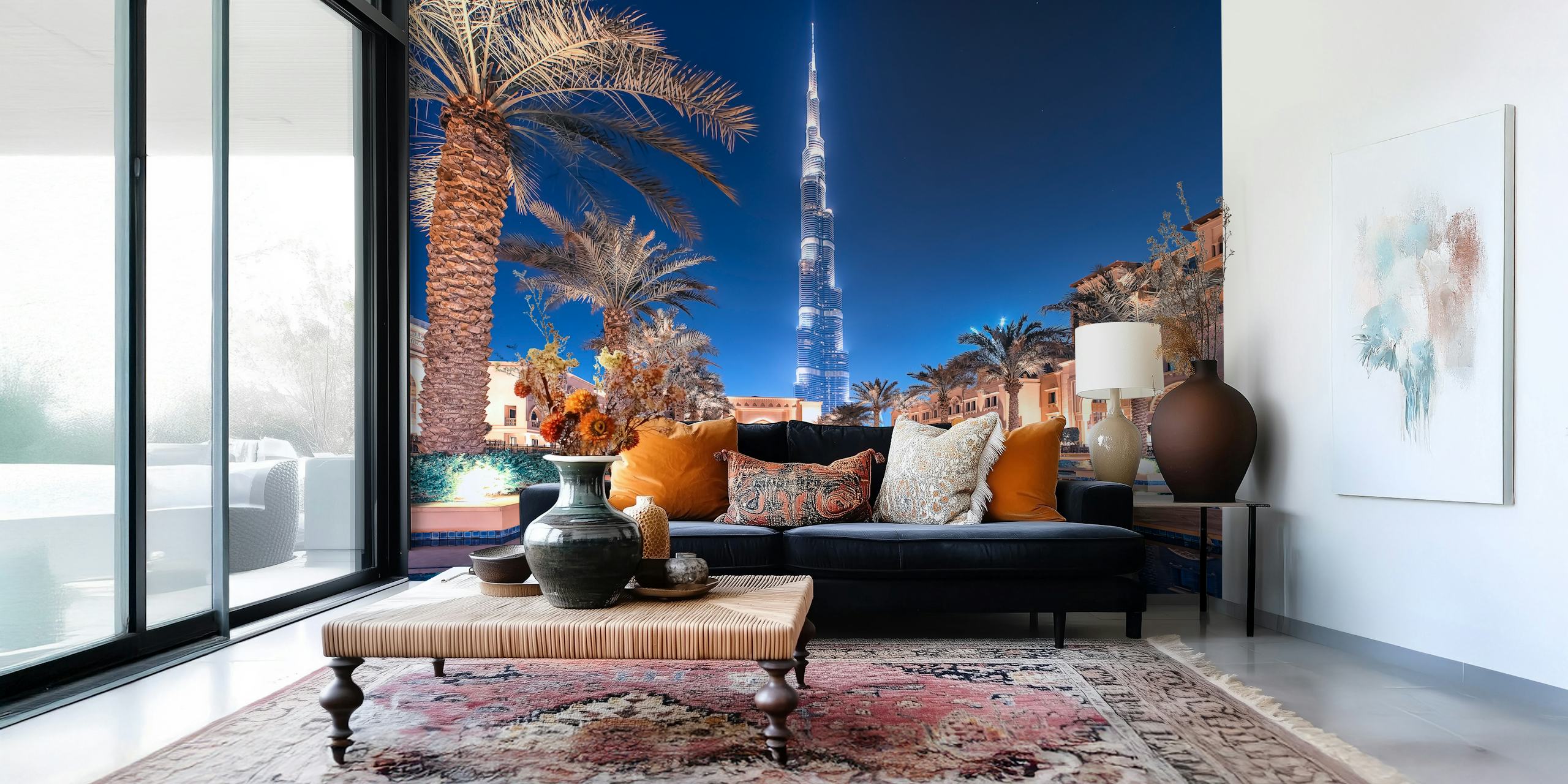 Carta da parati Souk Al Bahar in una stanza elegante