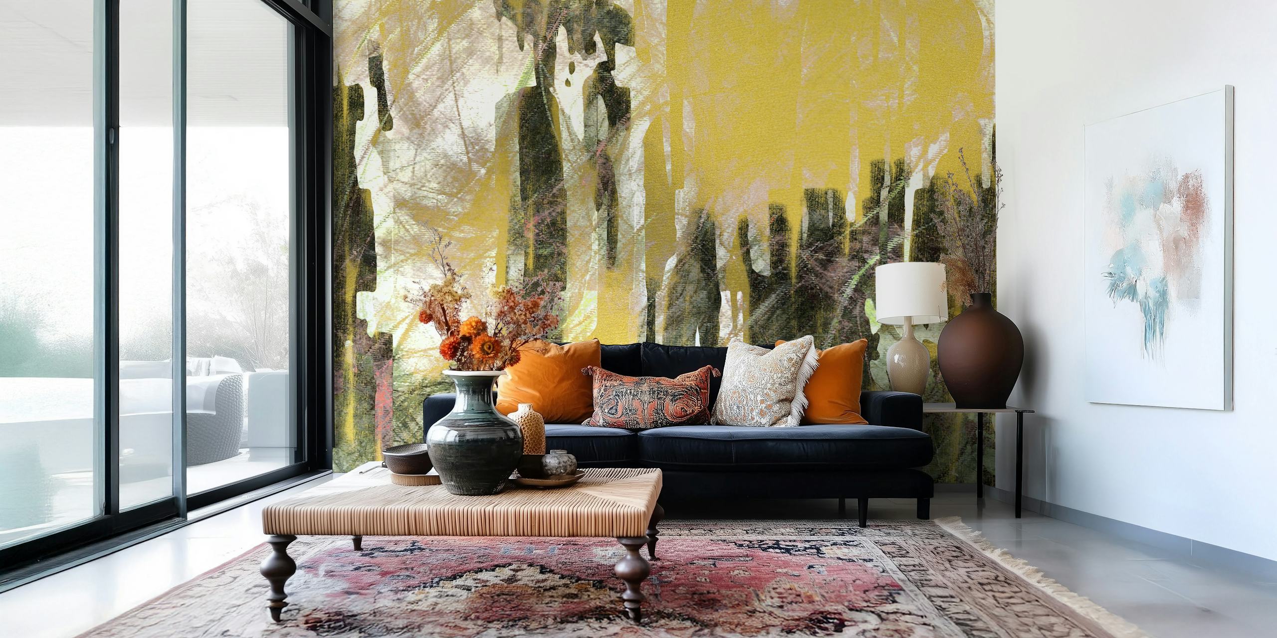 Tuscany Forest wallpaper design