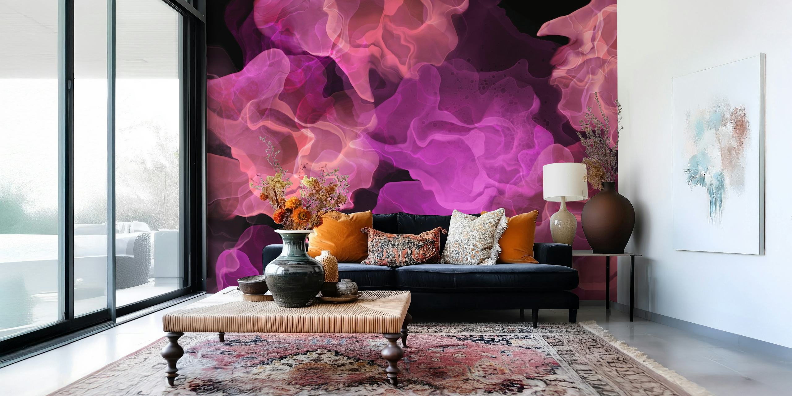 Magic Alcohol Ink 4 tapeta v místnosti