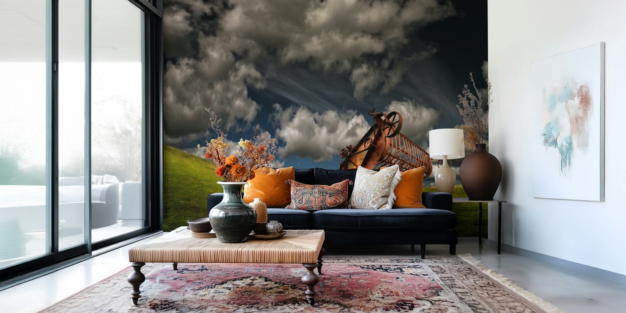 Evoking Tapetdesign in Raumgestaltung