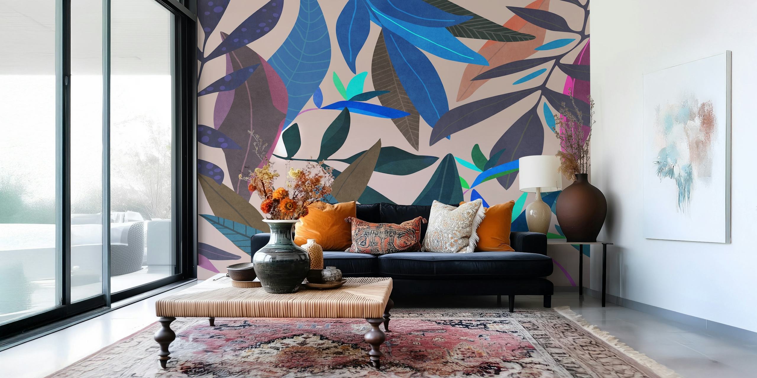 Tropical Landscape wallpaper design