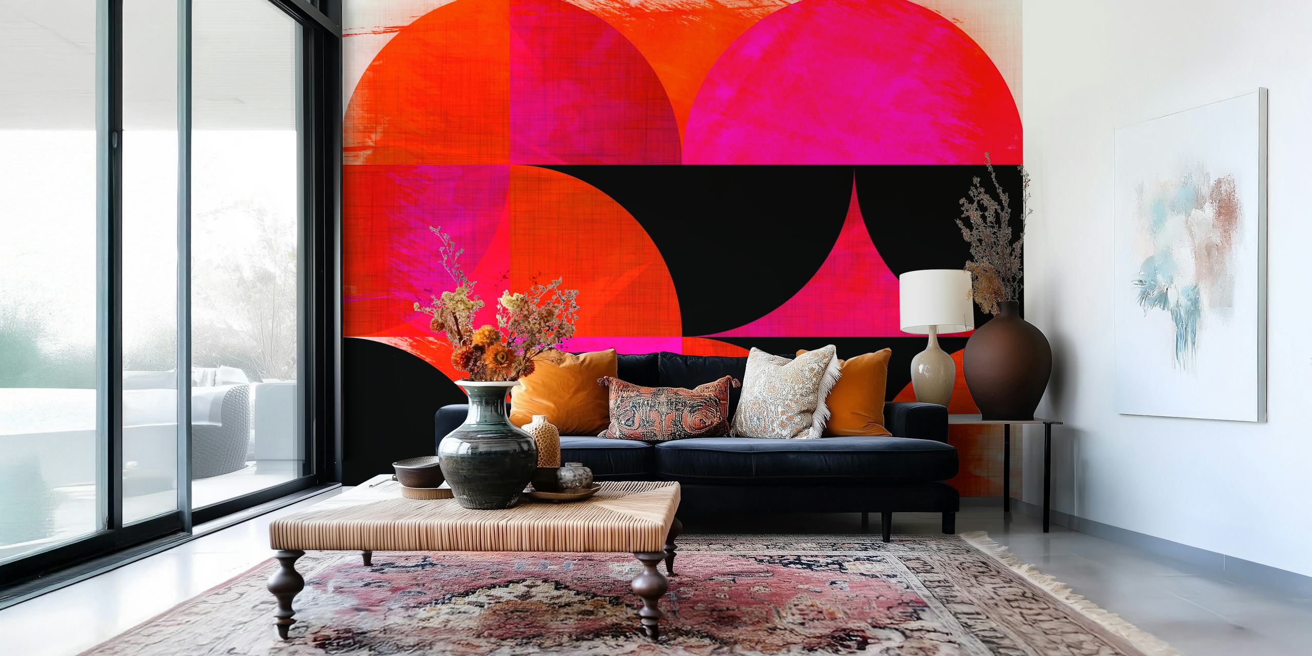 Avant Garde Bauhaus wallpaper design