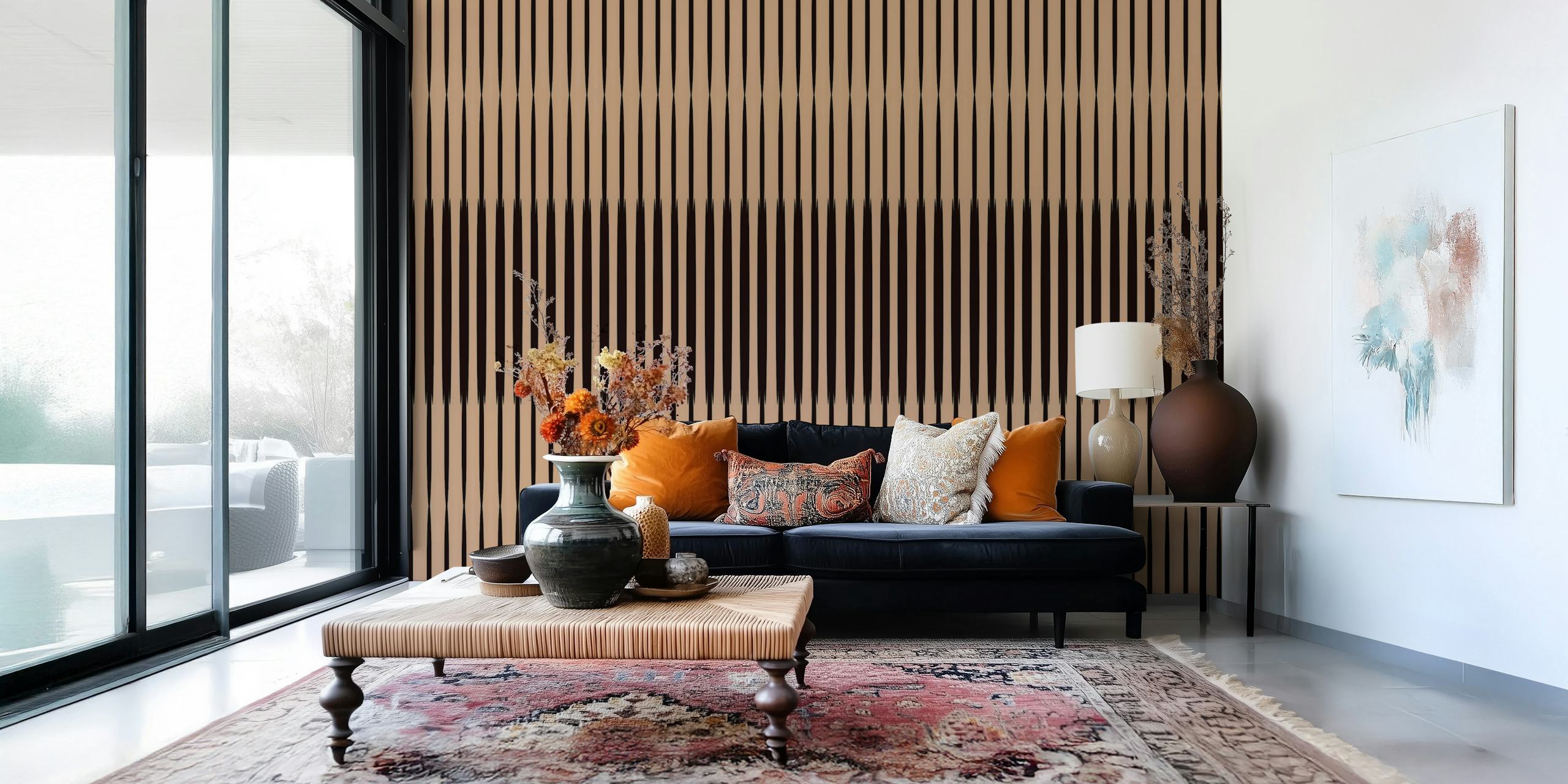 Japandi Minimalist 13 tapet i et rum