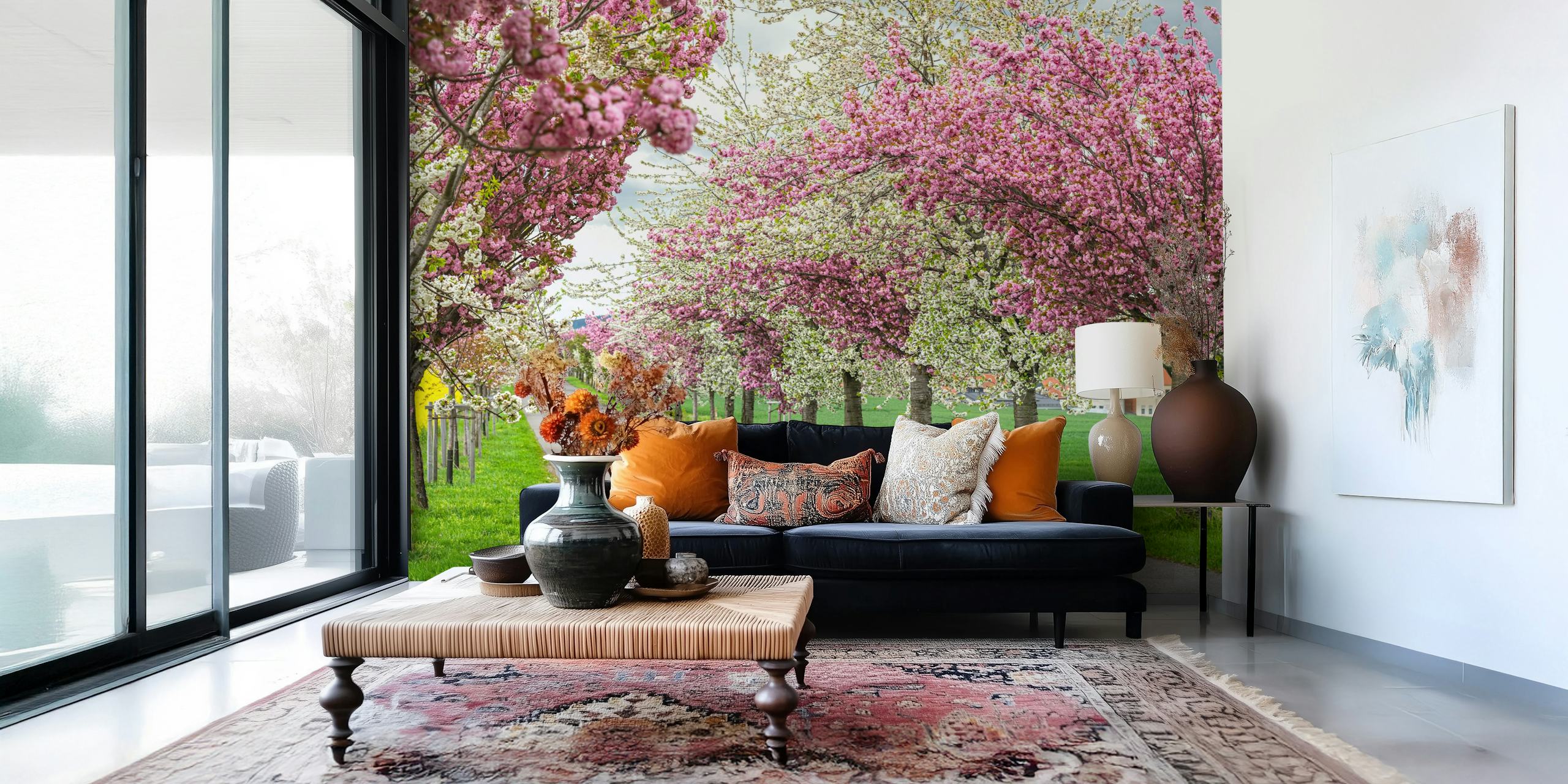 Tapeta Magical Cherrietree w pokoju