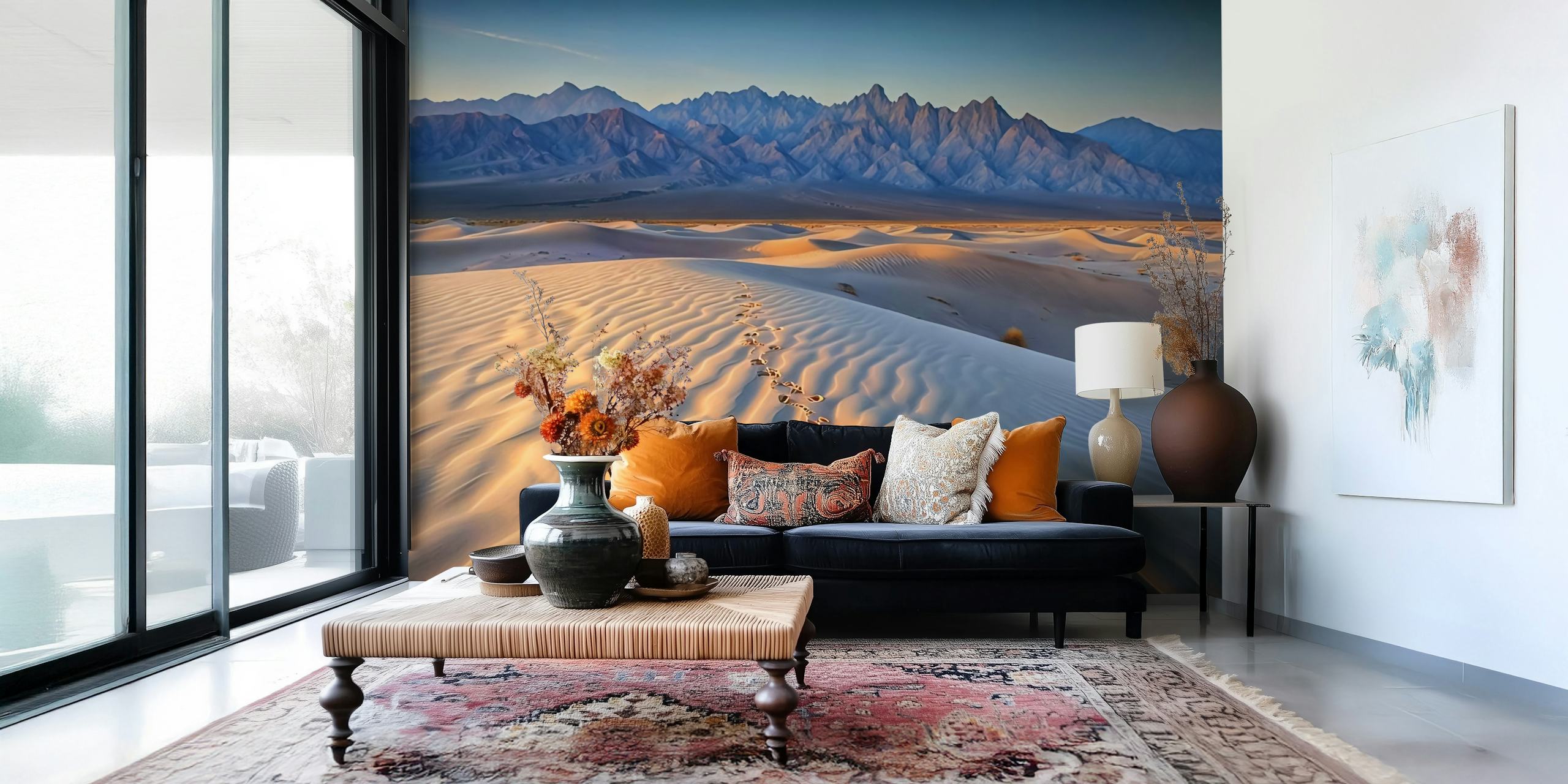Sandy Serenity Horizon tapeta w pokoju