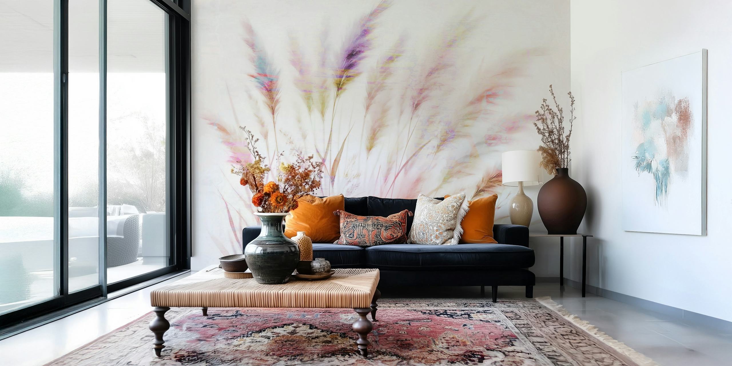 Ethereal Nature's Touch design de papel de parede