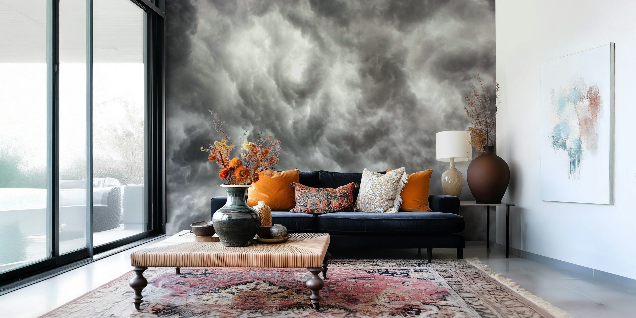 Storm #1 wallpaper in a room