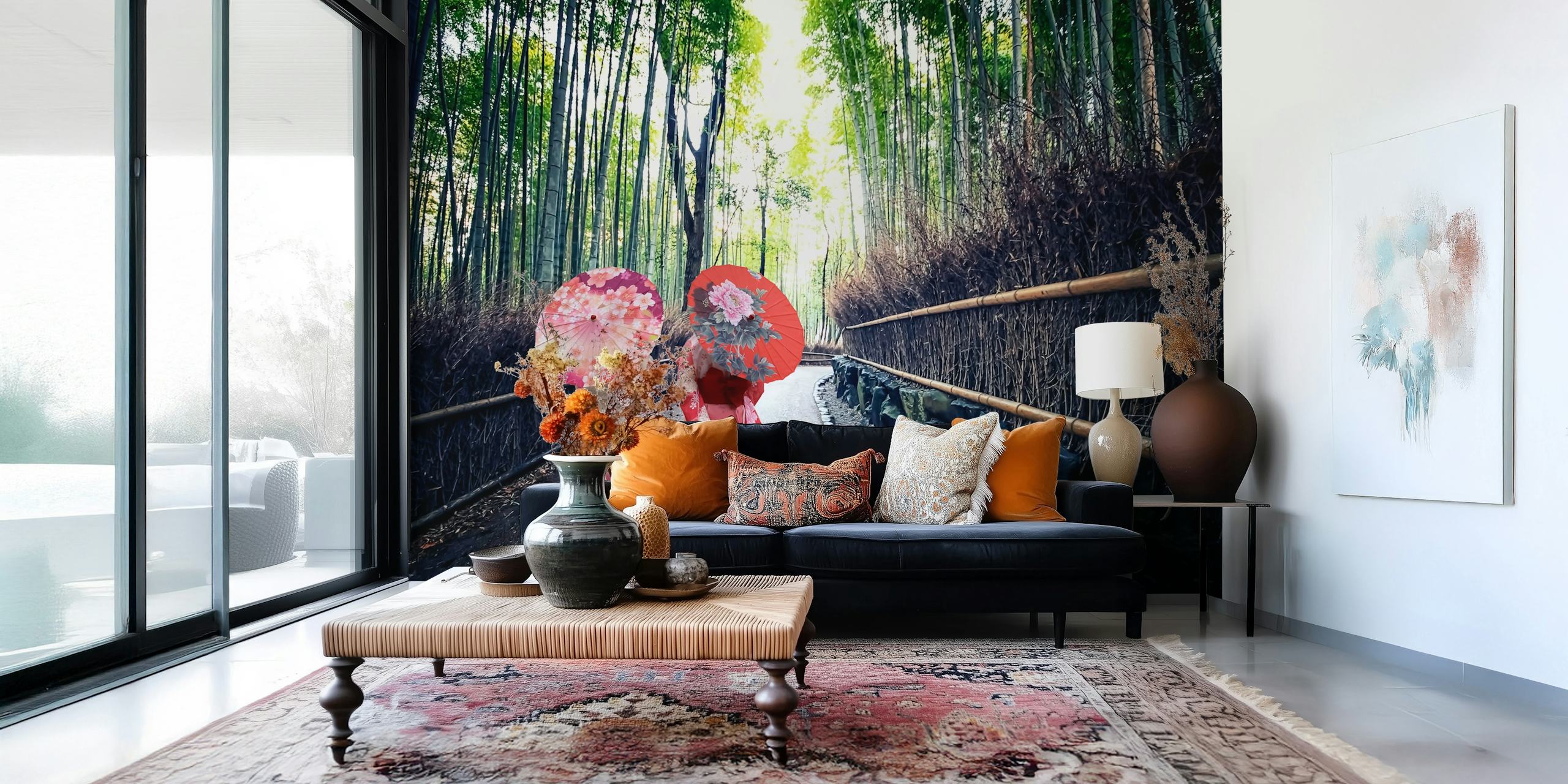 Ταπετσαρία με σχέδιο Traditional Japan