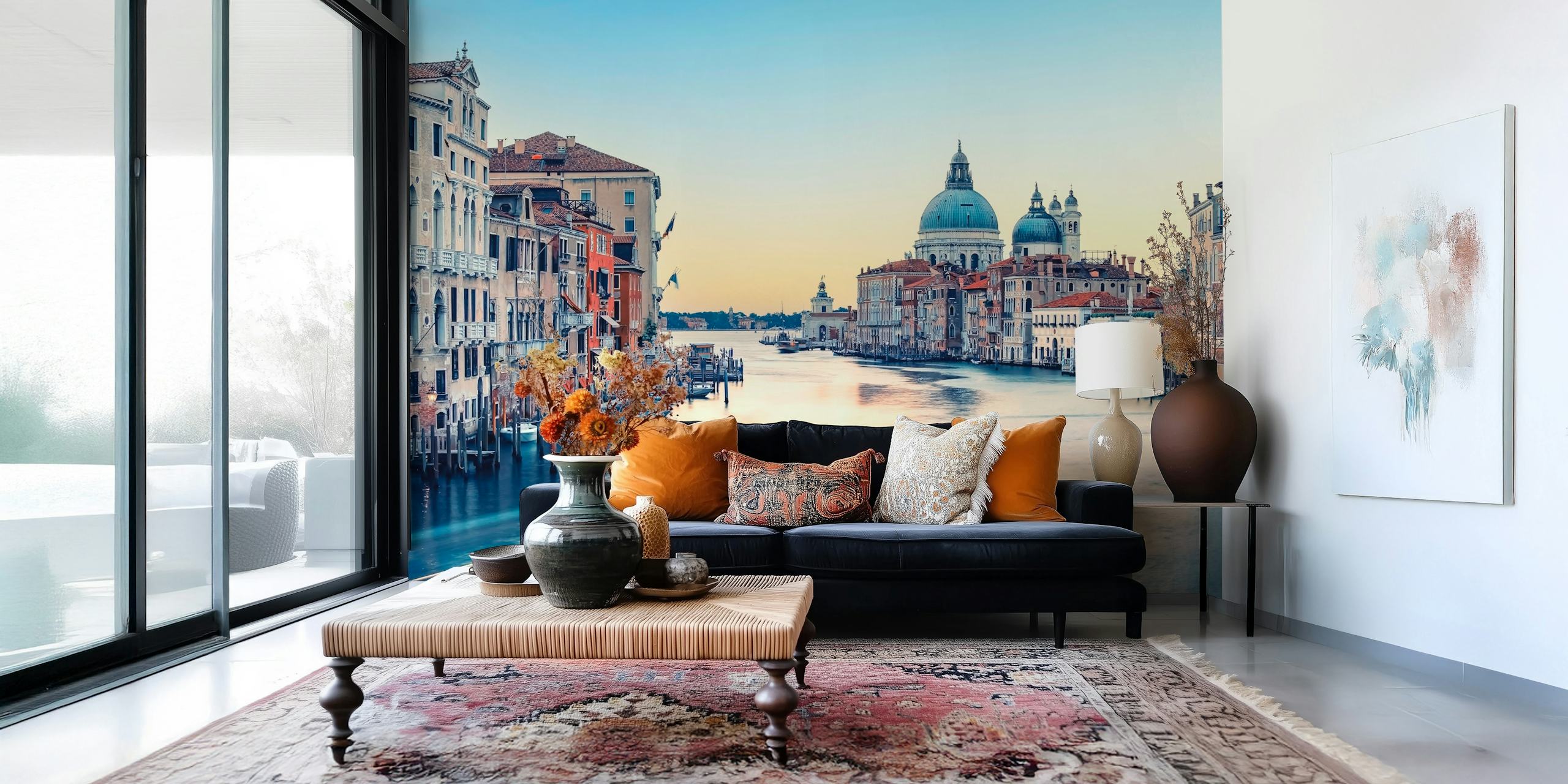 Venice Grand Canal ráno tapeta v pokoji