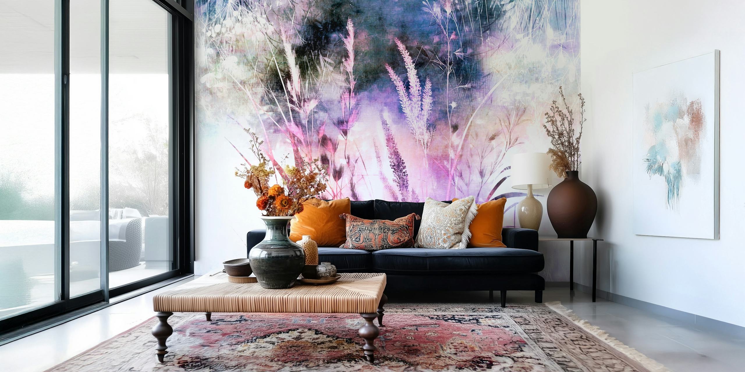 Ethereal Floral Haze tapeta u sobi