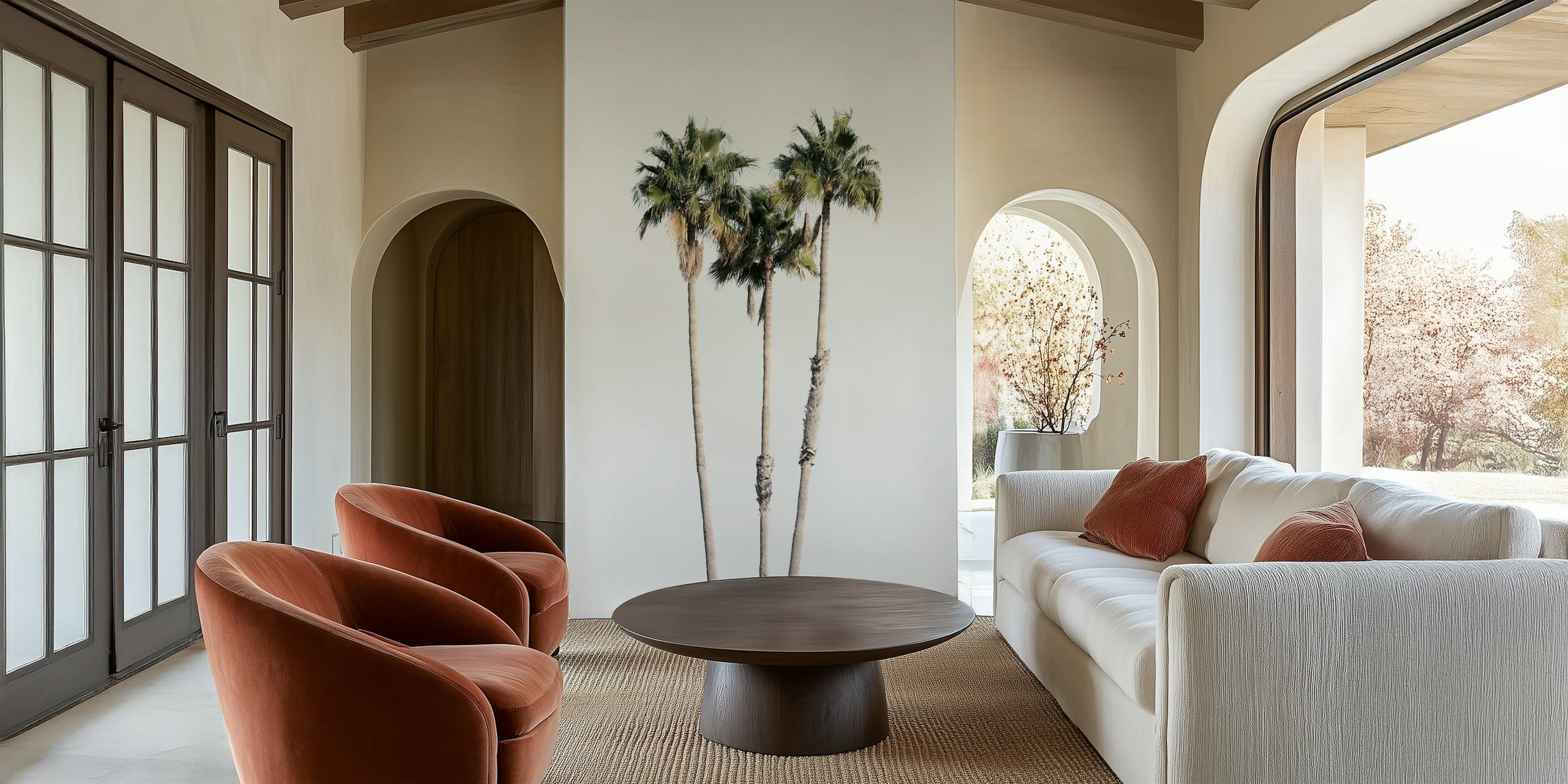 Palm Trees Dream 6 tapet i et rum