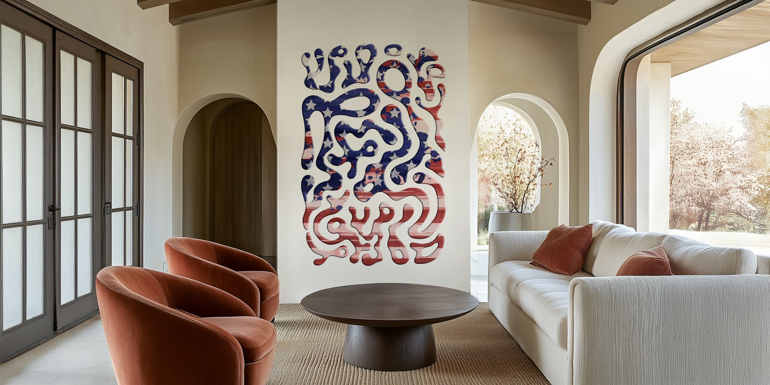 Twisted Beats No. 11.17 wallpaper in a room