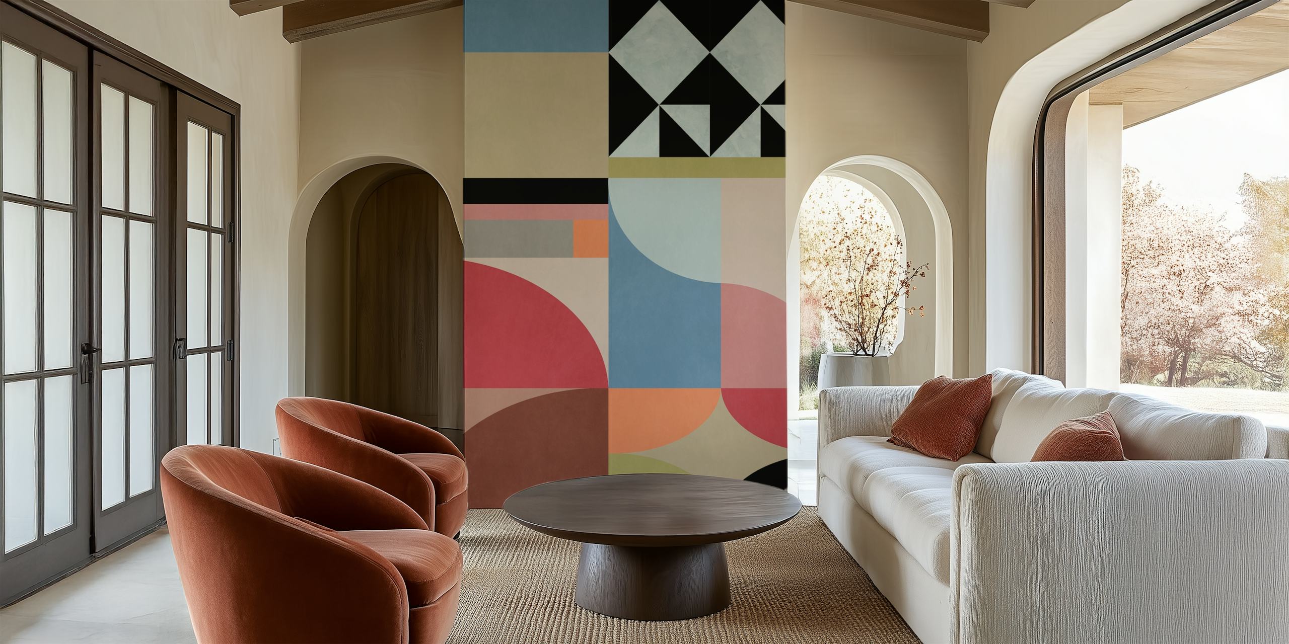 New Building 2 wallpaper in a room