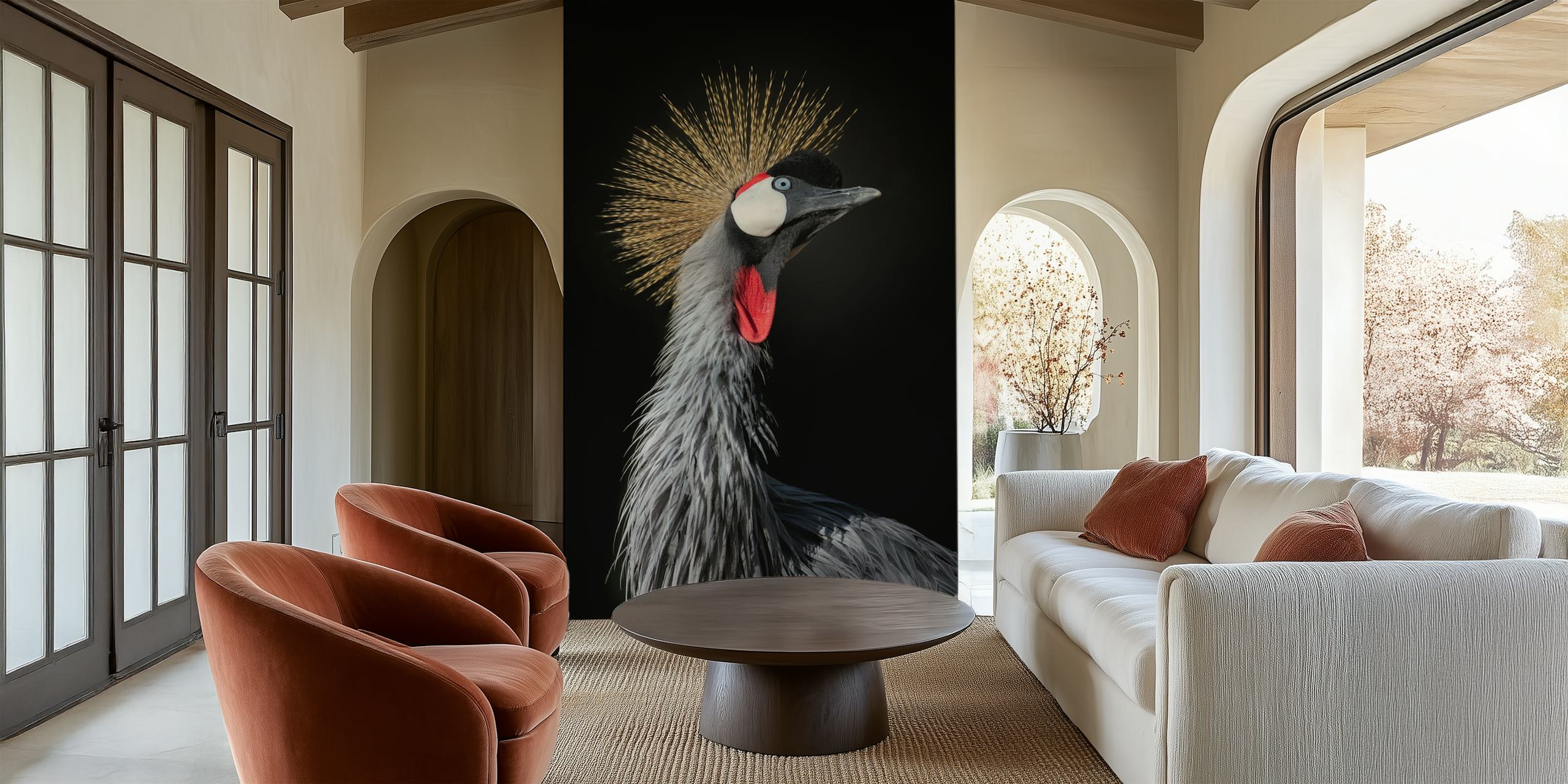 The Queen -tapetti esillä huoneessa