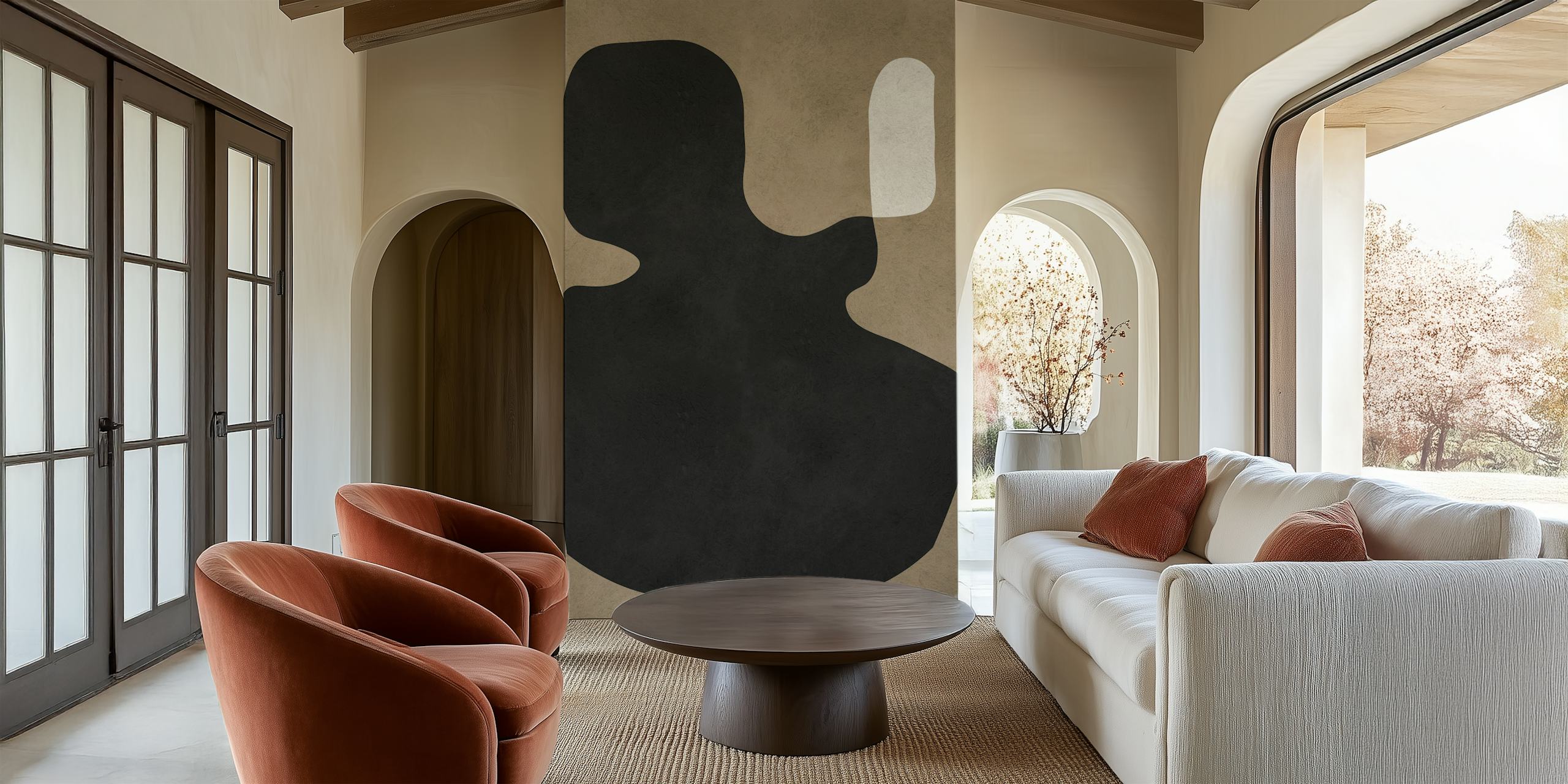 Pozadina Geometric modern art u sobi