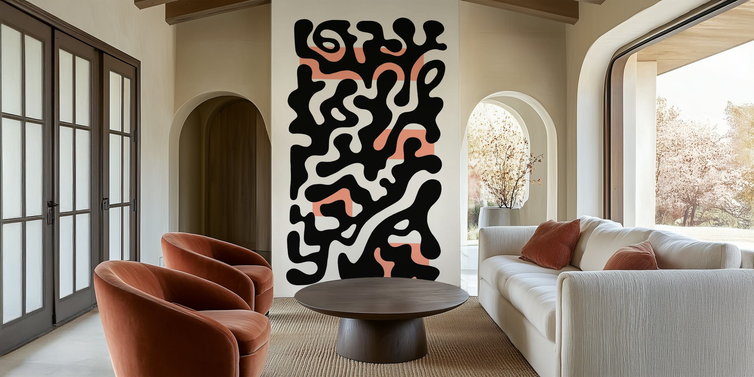 Twisted Beats No. 7.2 wallpaper in a room