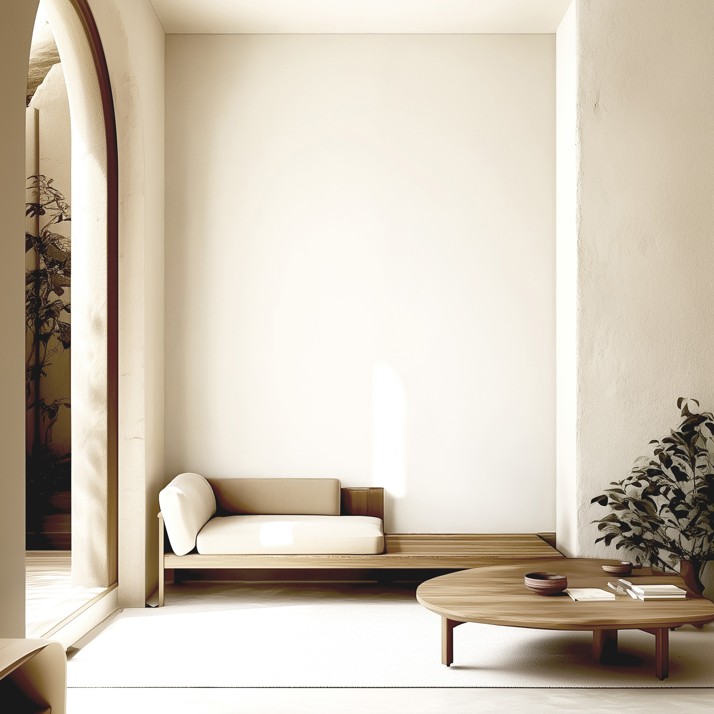 Woodland Verdure Tapestry Horizontal Seamless