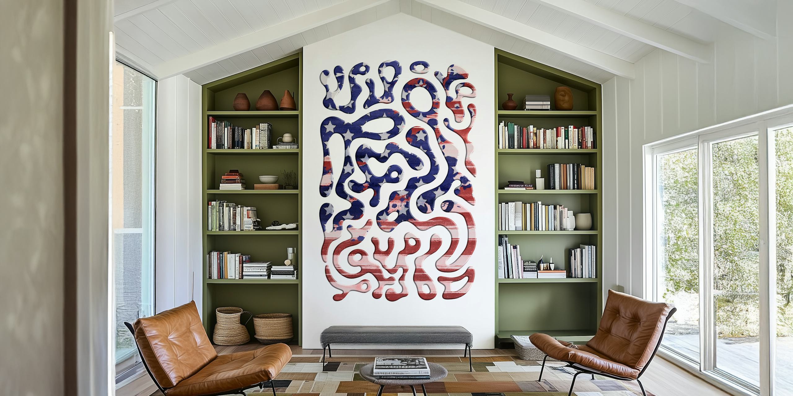 Twisted Beats No. 11.17 wallpaper in a room