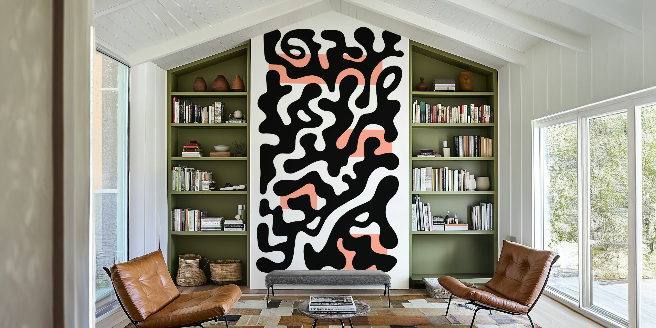 Twisted Beats No. 7.2 wallpaper in a room