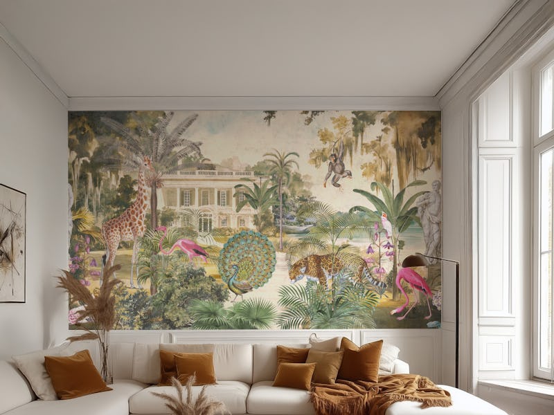 Dreamy Exotic Garden Bright