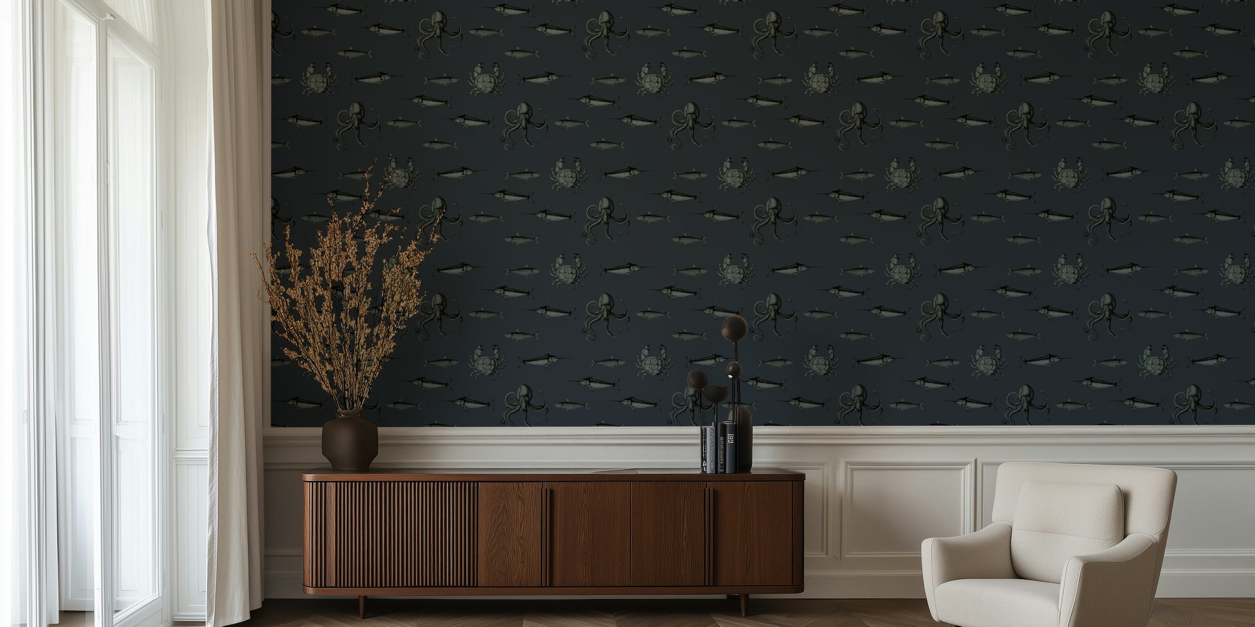 Marine Life Enchantment Tapetdesign