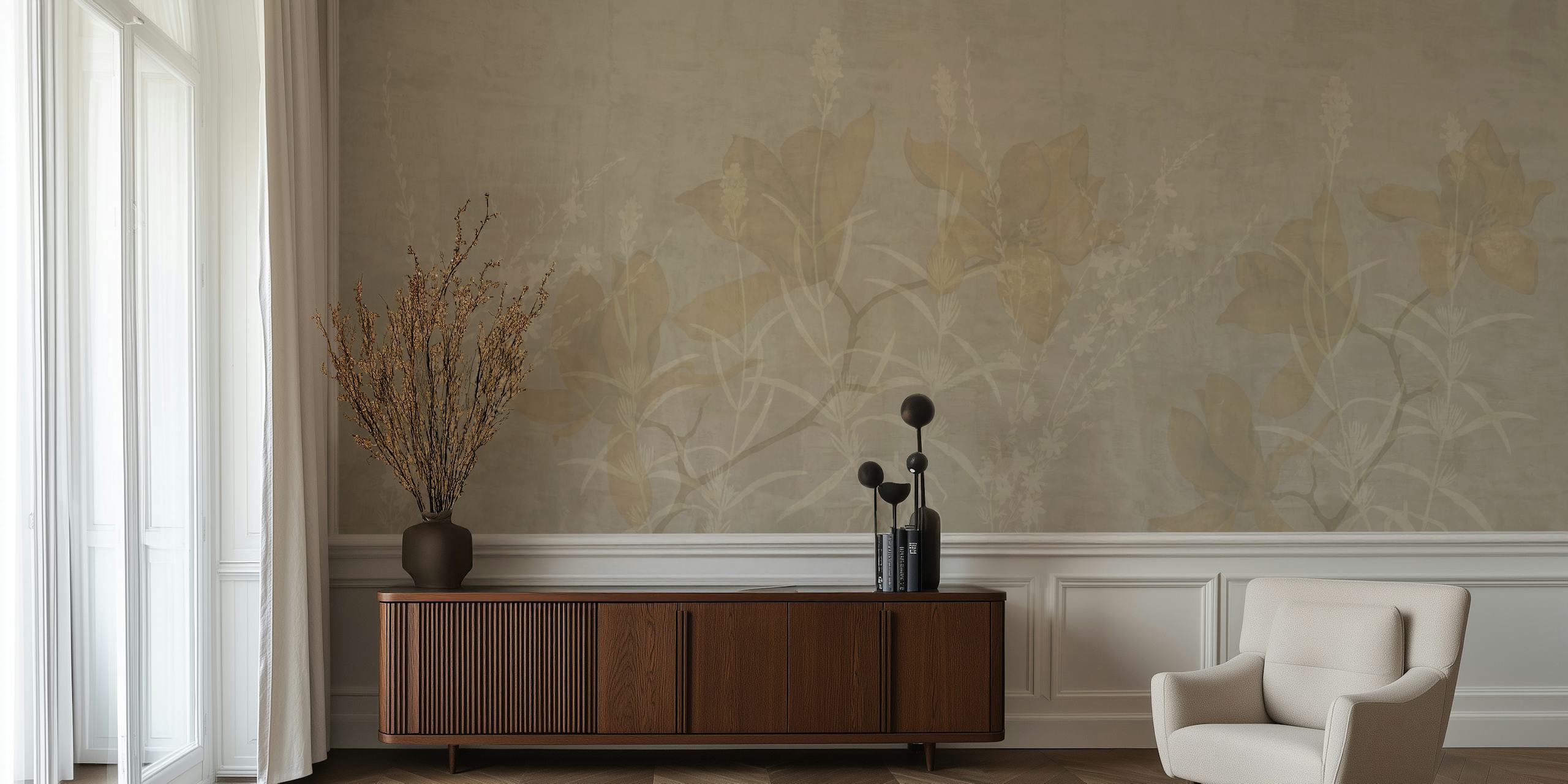 Magnolia Morning Coffee tapetdesign