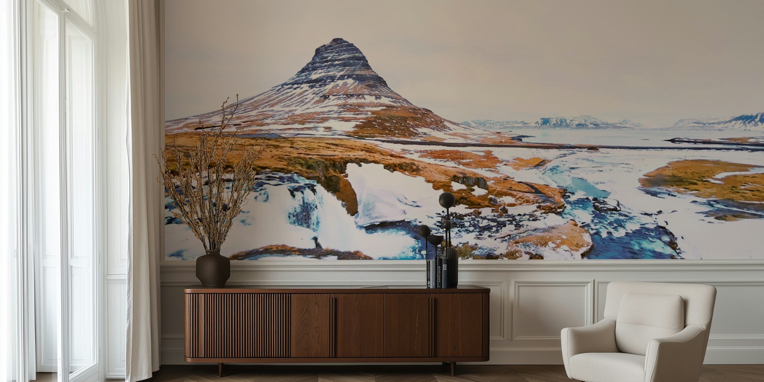 Kirkjufell Arrowhead Mountain wallpaper design