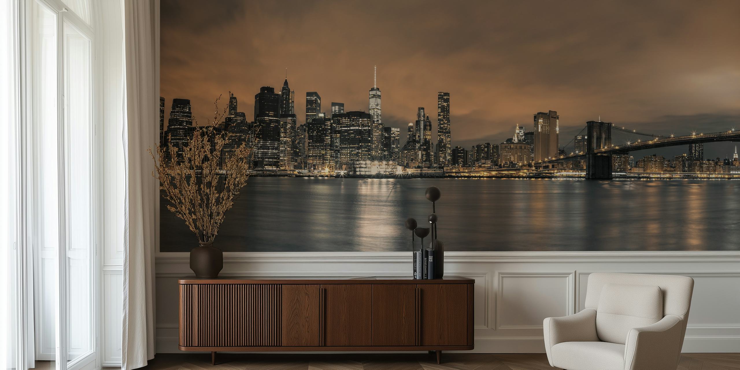 Tapeta Dazzling Twilight u besprijekornom prostoru