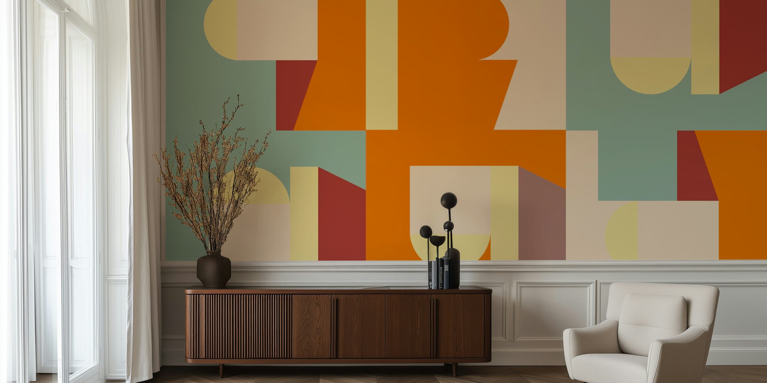 Summer Tone modern wallpaper design