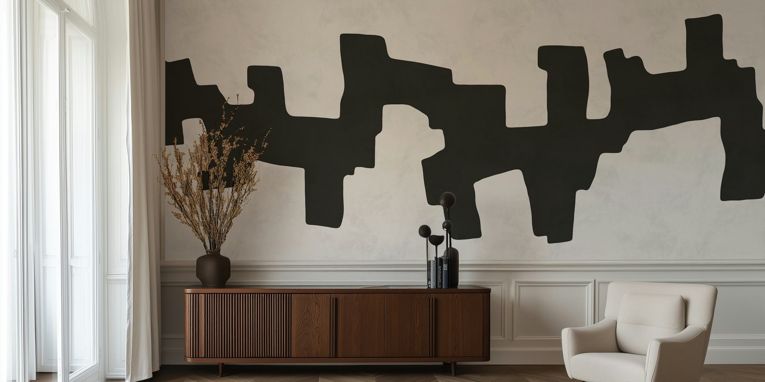 Expressionist modernity 10 tapetti huoneessa