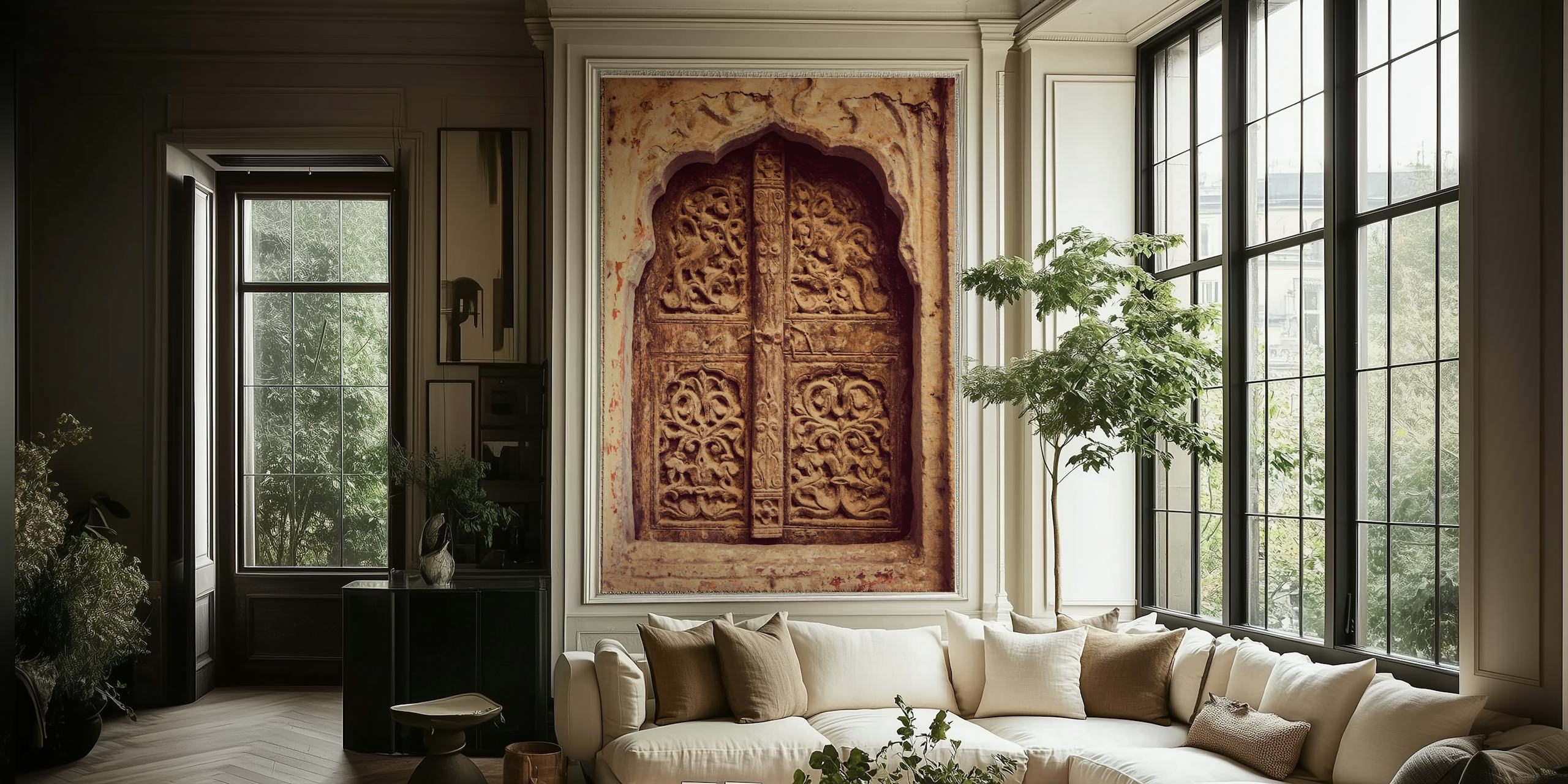 Σχέδιο ταπετσαρίας για Doors Of Rajasthan 3