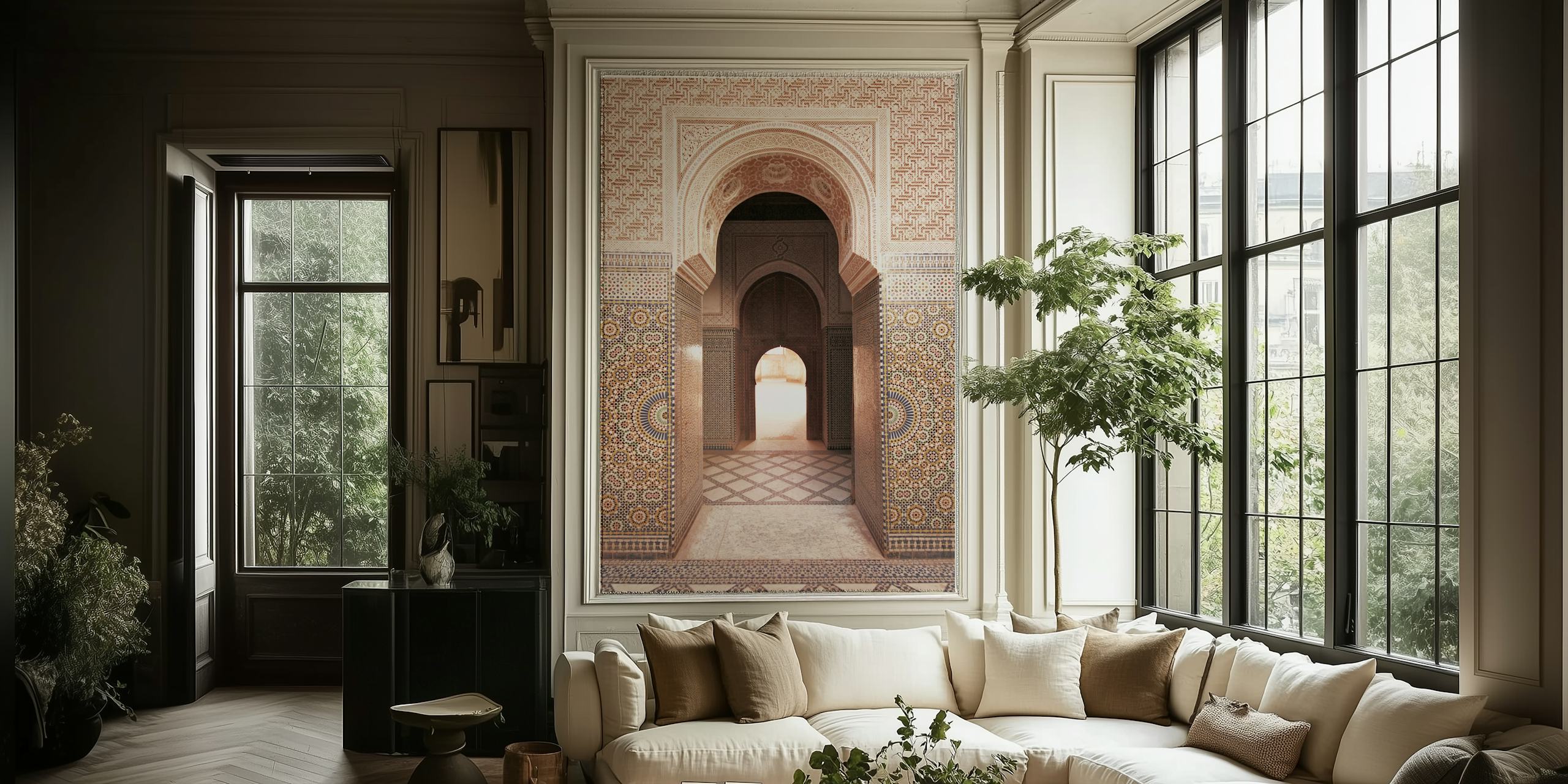 Tapeta Marrakesh Arch w aranżacji pomieszczenia