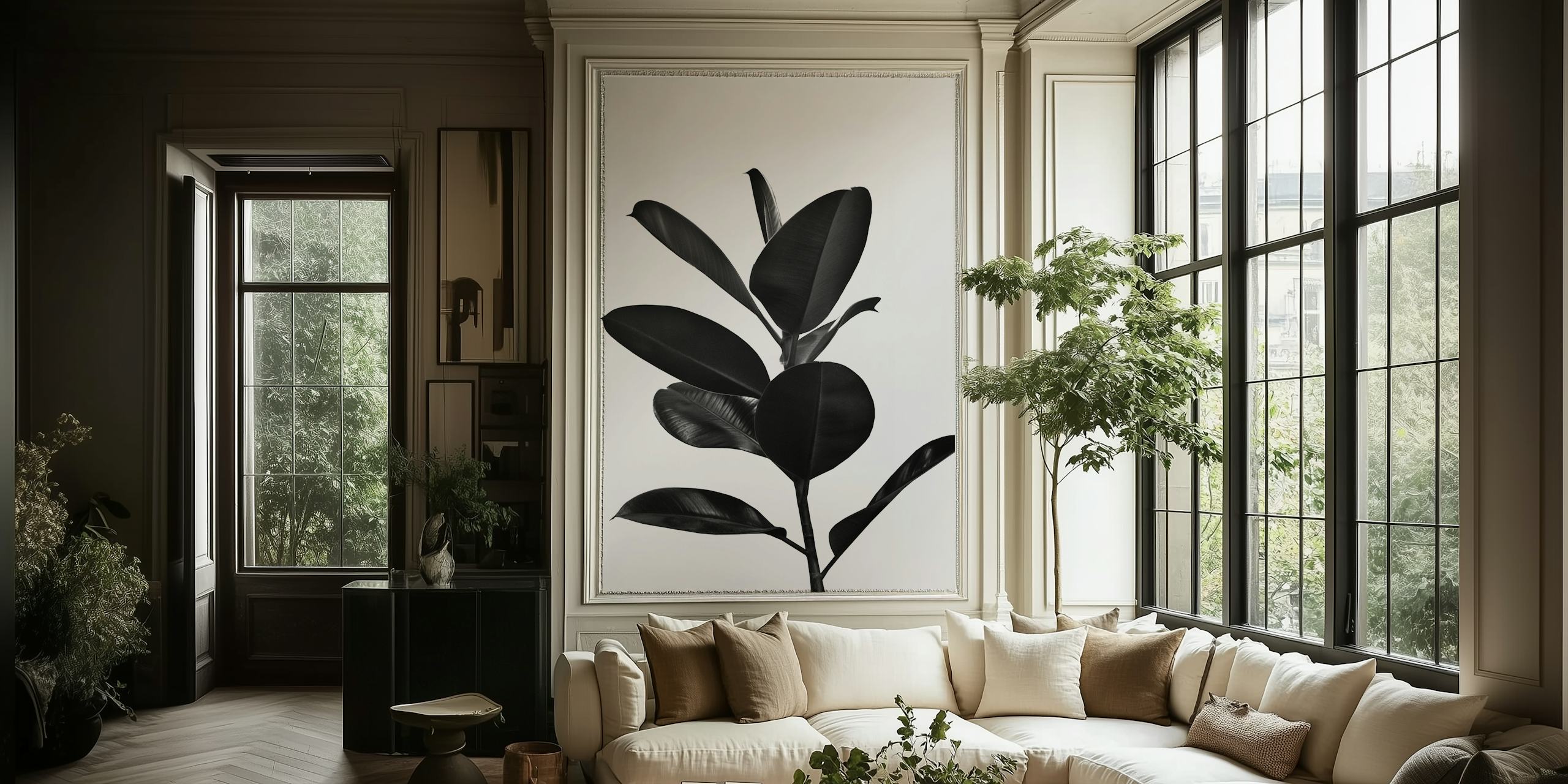 Ficus Finesse 2 zidna obloga u sobi