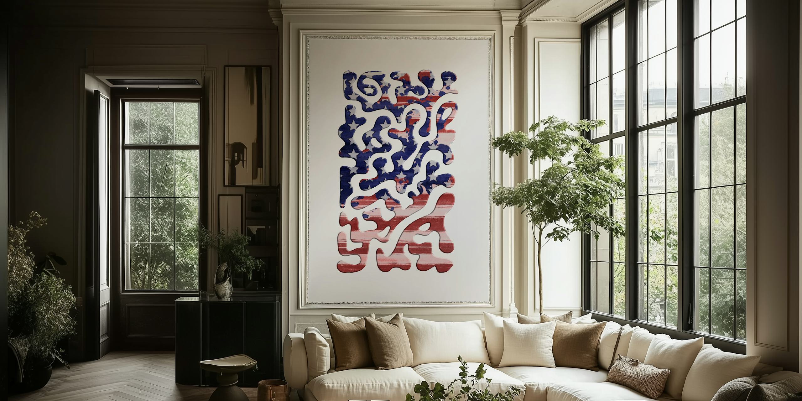 Twisted Beats No 7 17 tapet i et rum