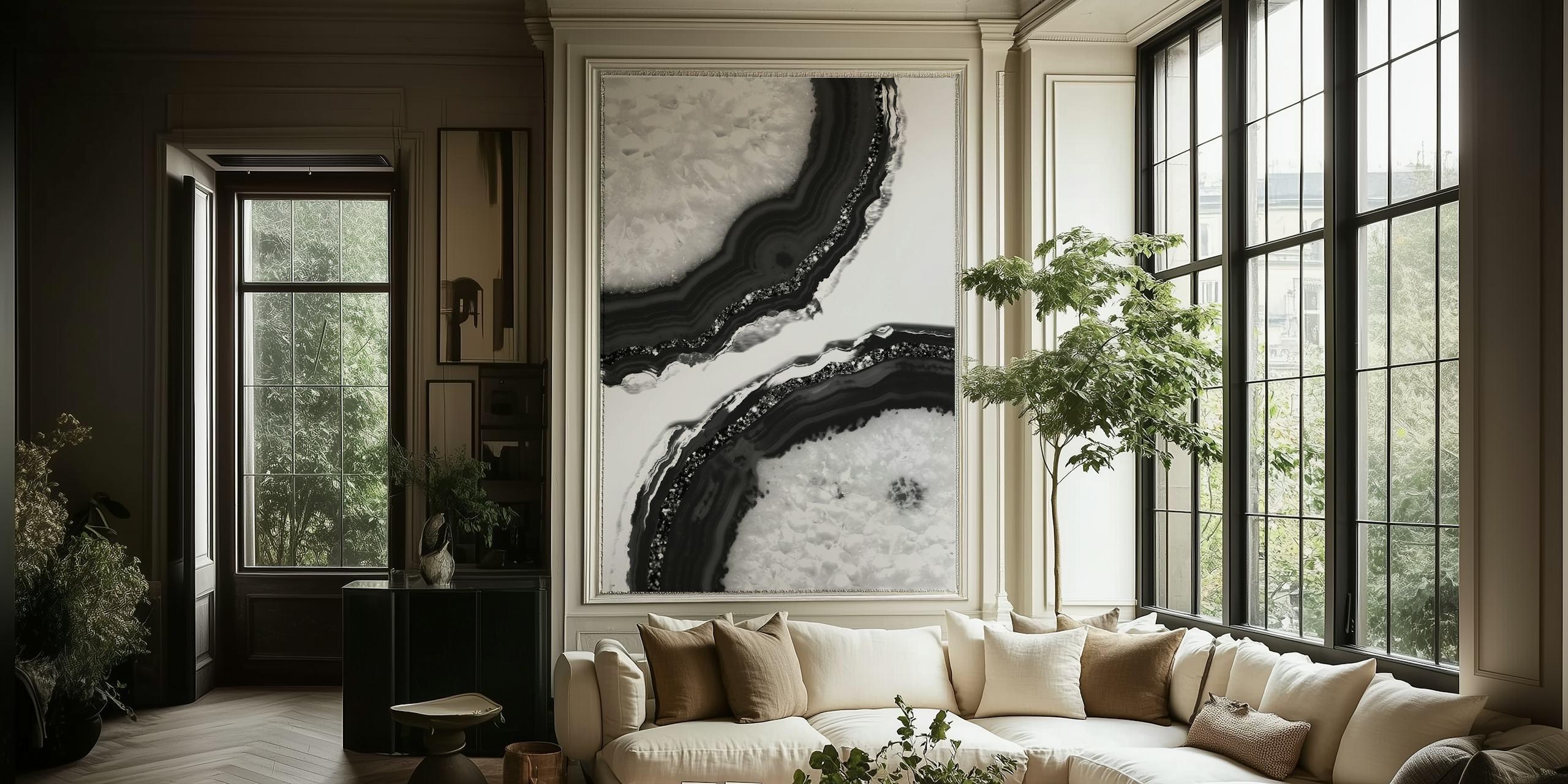 Agate Glitter Glam 11 wallpaper in a room